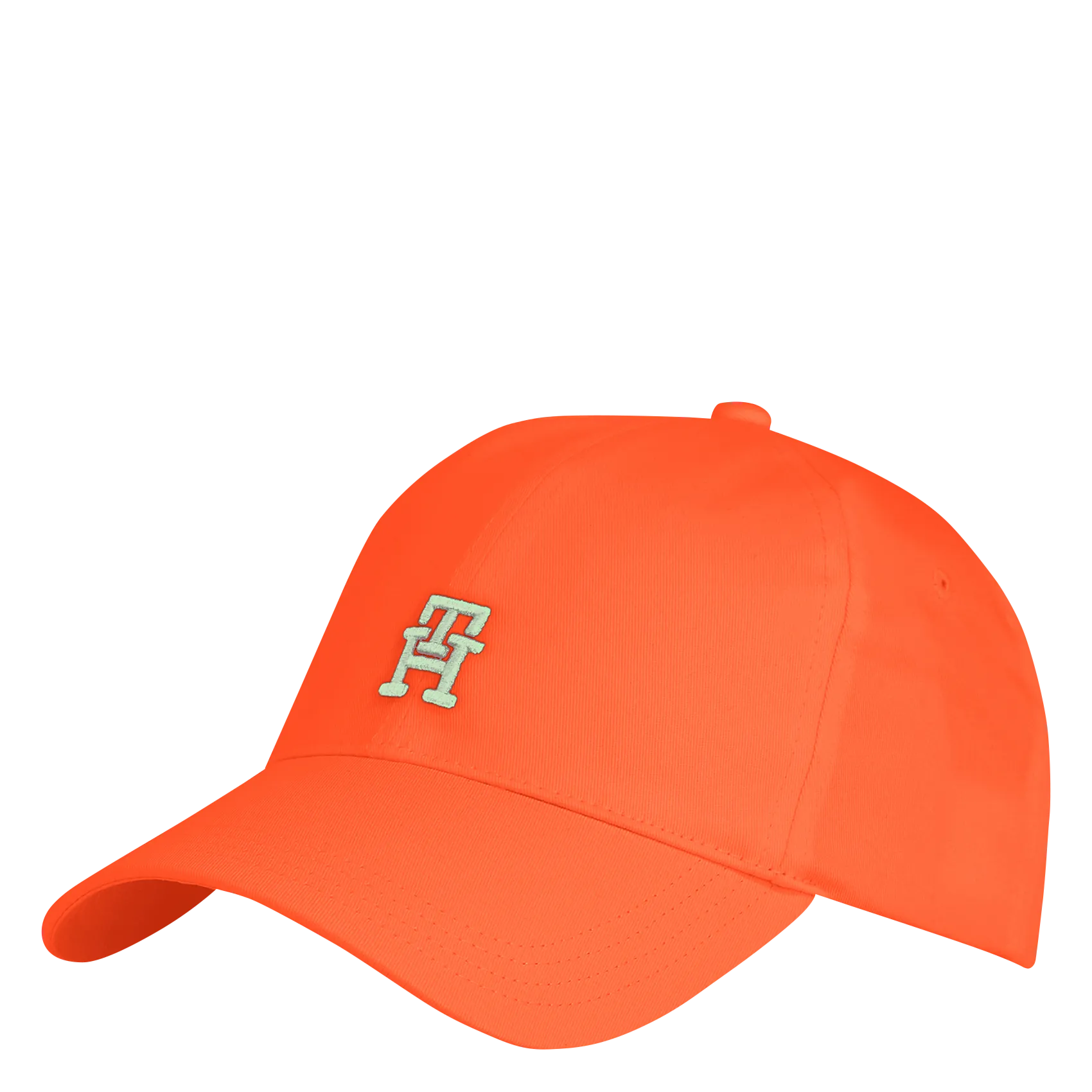 Bio-Baumwoll-Monogramm-Kappe Orange