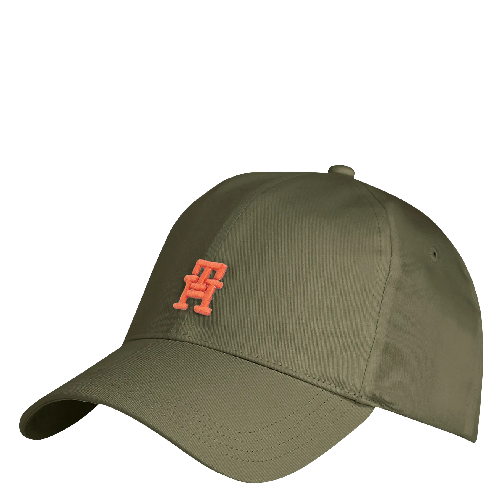 Bio-Baumwoll-Monogramm-Kappe Grun