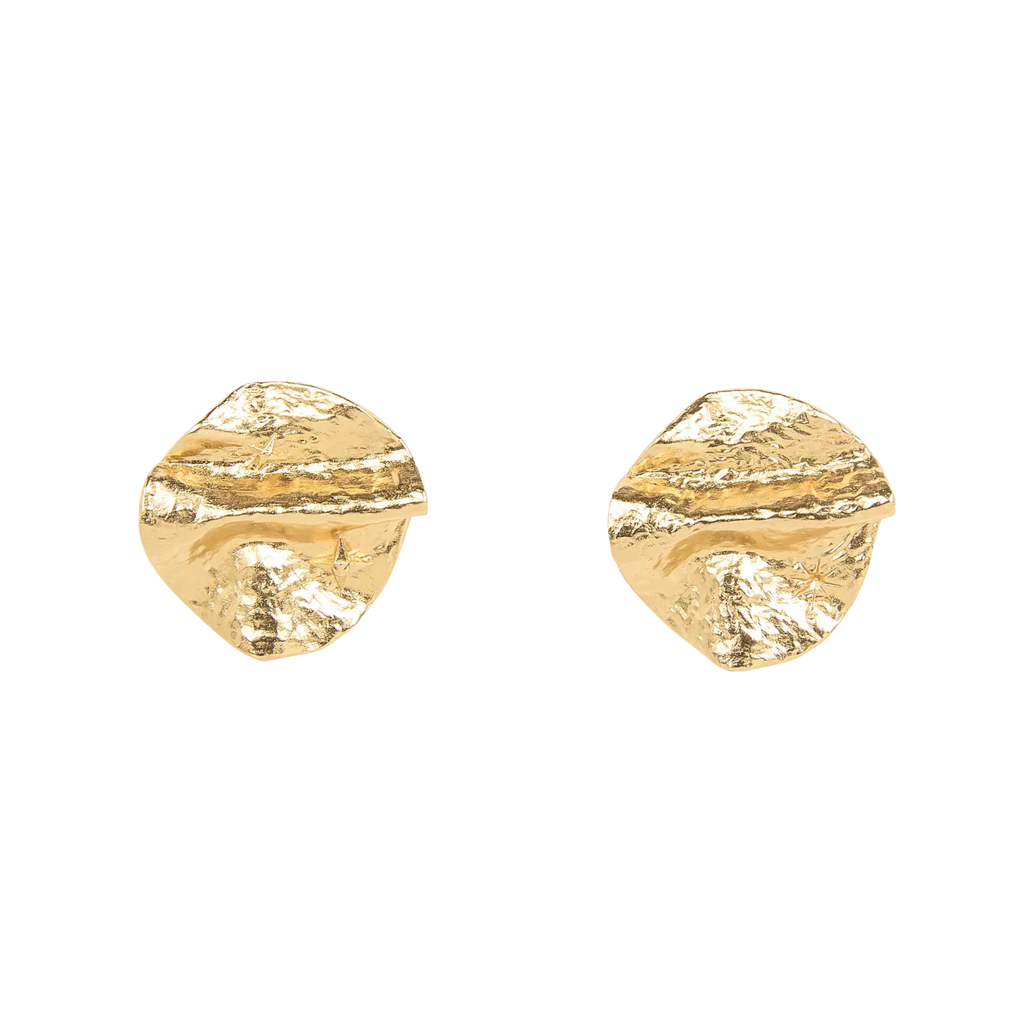 Ohrringe mit Pastillen Golden BRITTAE