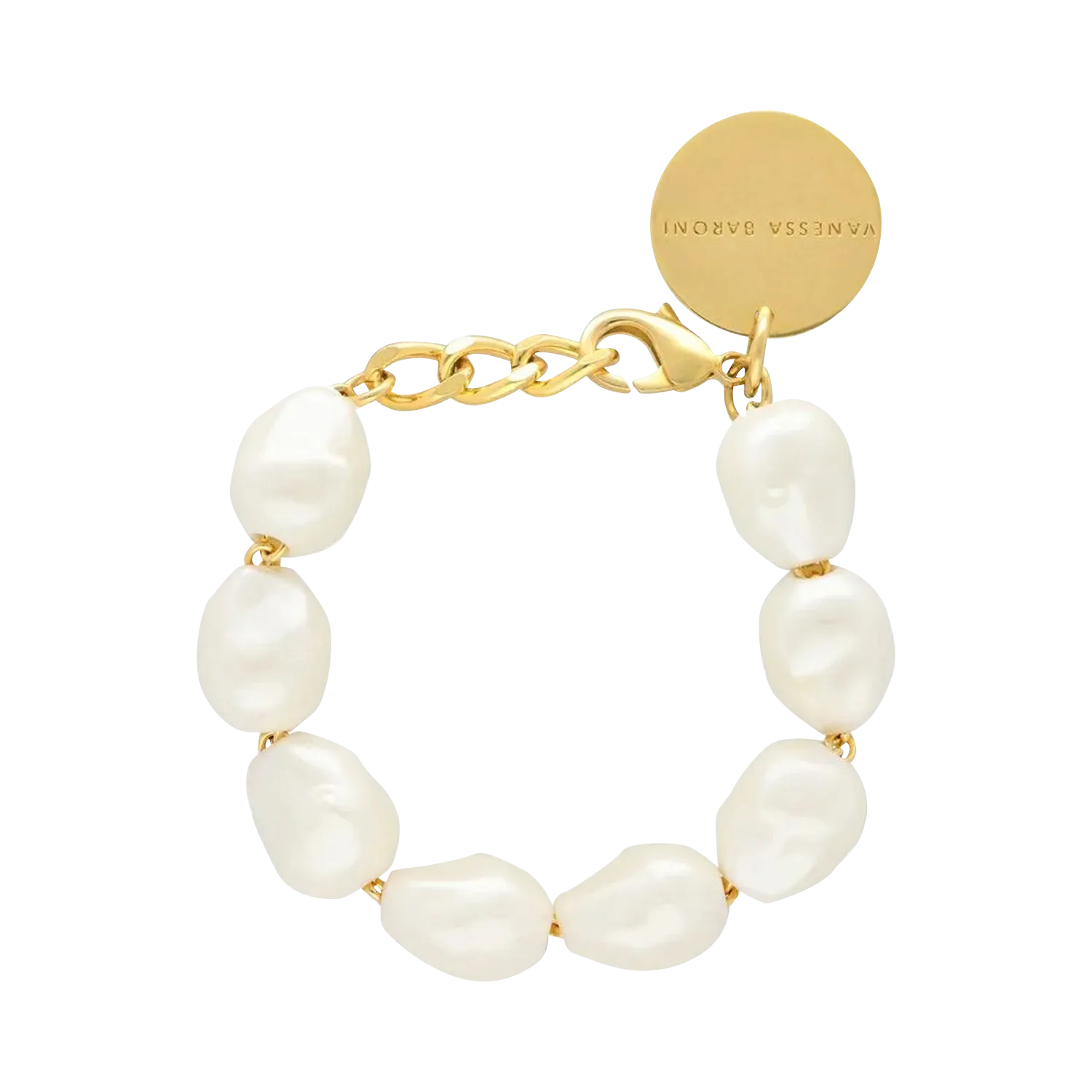 Perlenarmband Weiss ORGANIC PEARL