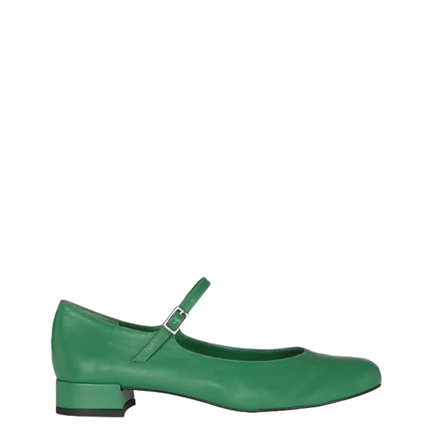 Ballerinas - Leder Grun EMILIA
