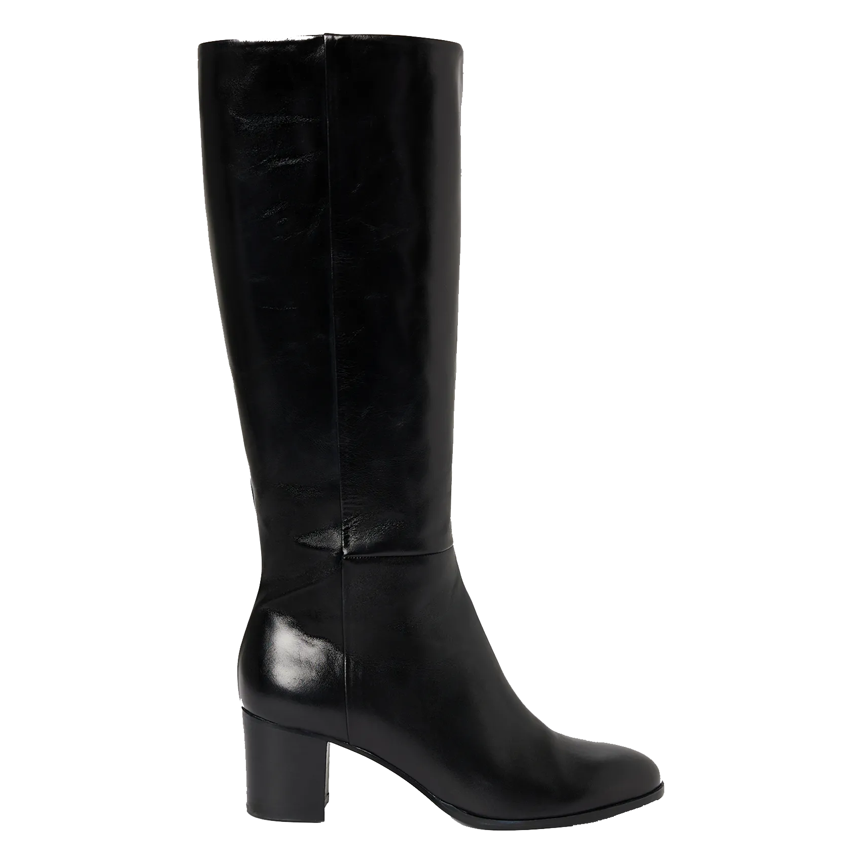 Ary - Lederstiefel Schwarz LIZZIE