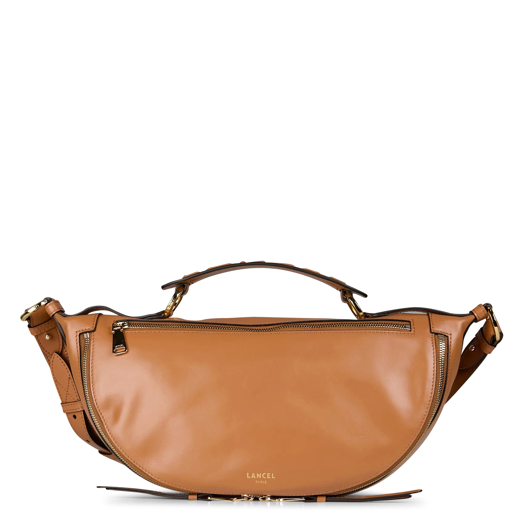 Brieftasche aus Leder Beige ORIGAMI M