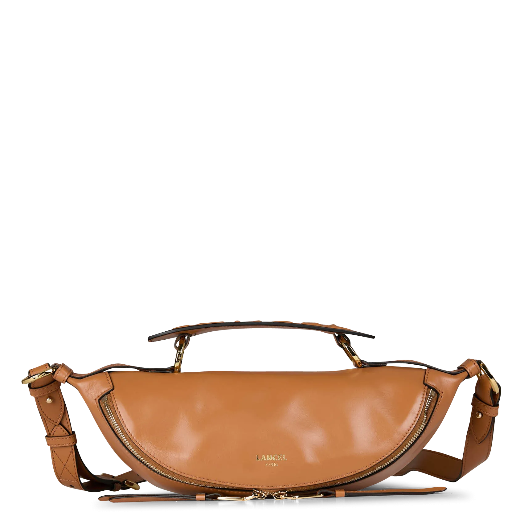 Brieftasche aus Leder Beige ORIGAMI S