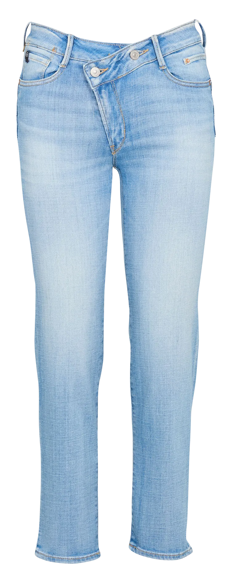 High Waist Slim Fit Jeans Blau ZEP