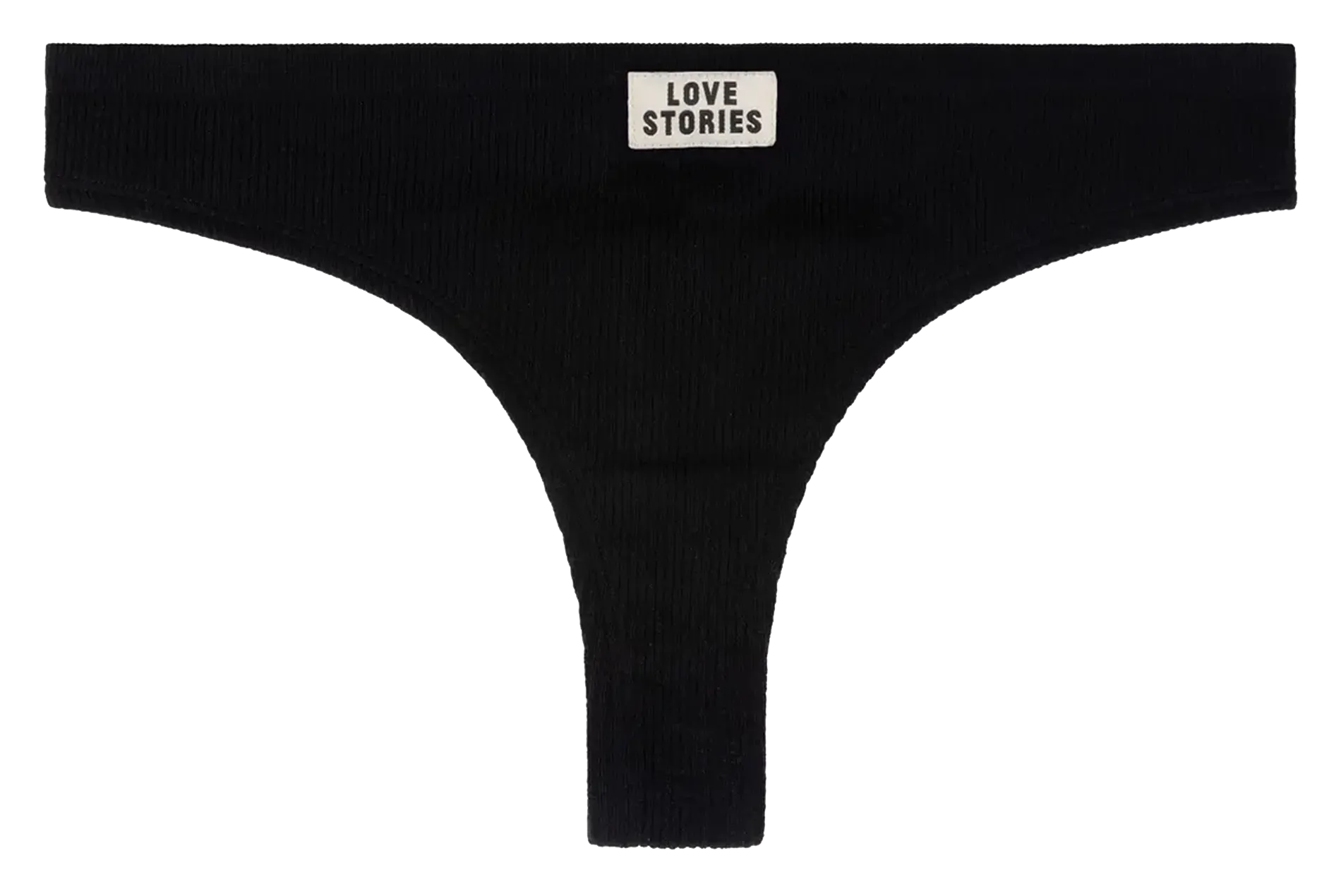 Geripptes Baumwollmischgewebe Schwarz LIMA