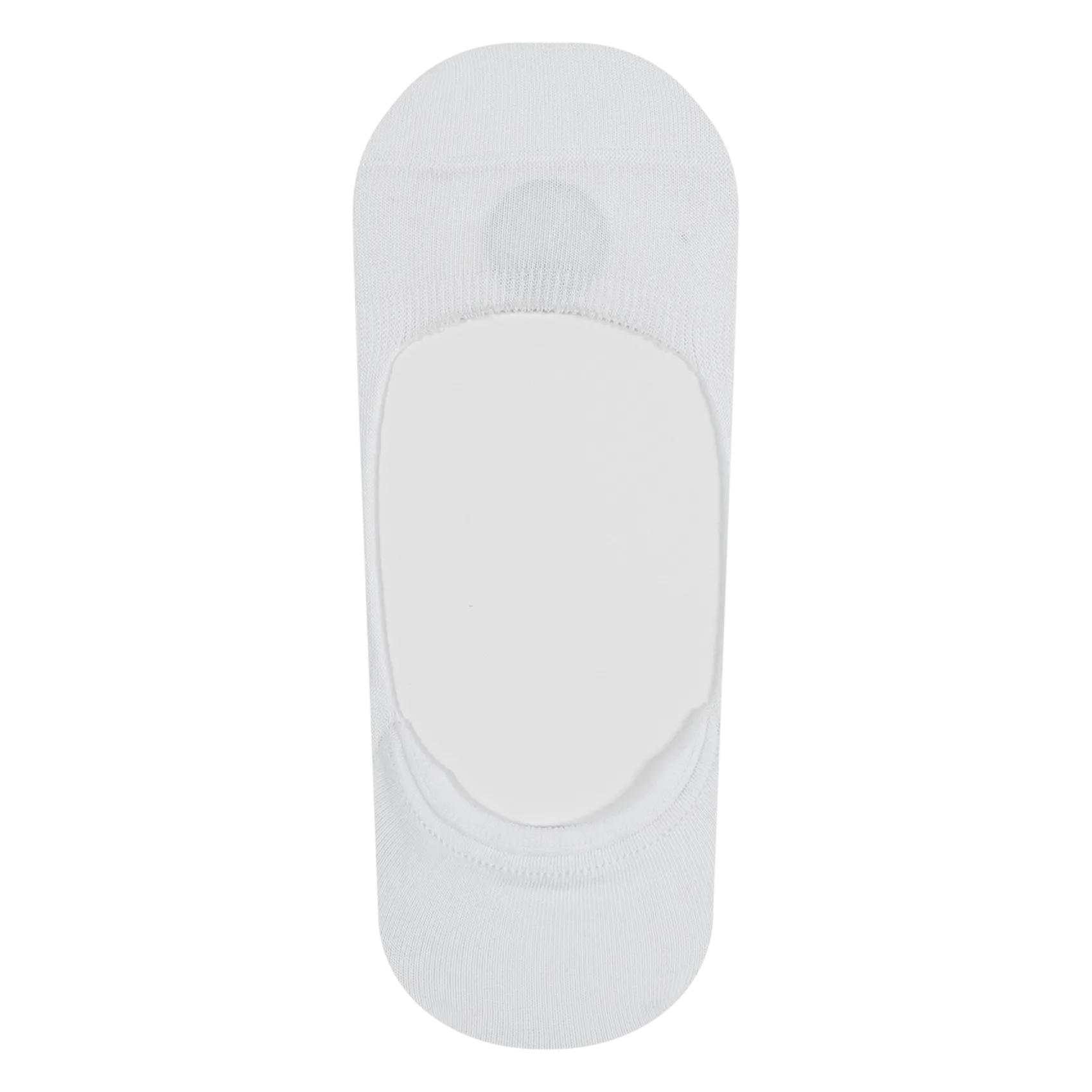 Pack mit 2 Paar unsichtbaren Socken aus Baumwollmischung Weiss