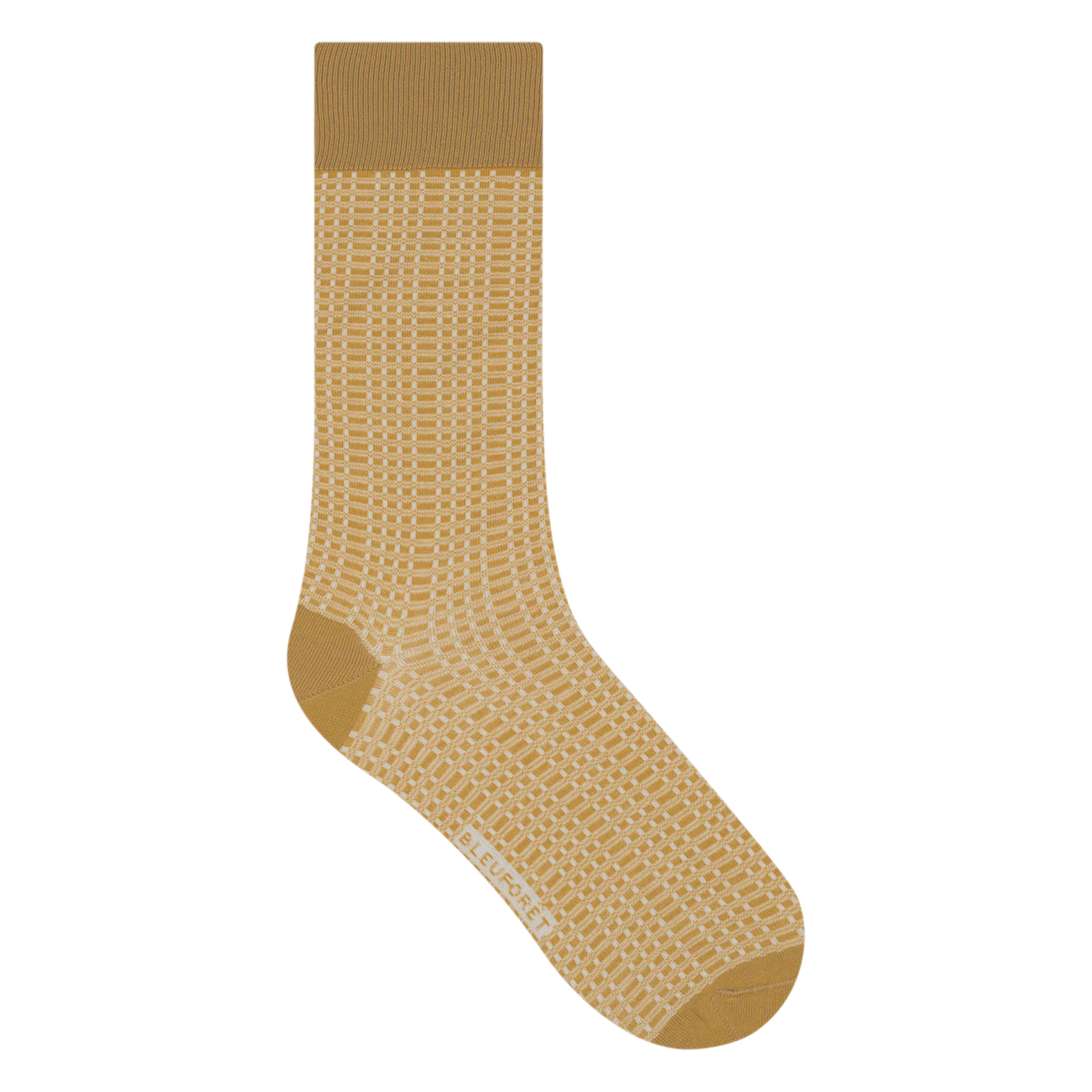 Baumwollsocken mit Logo Gelb