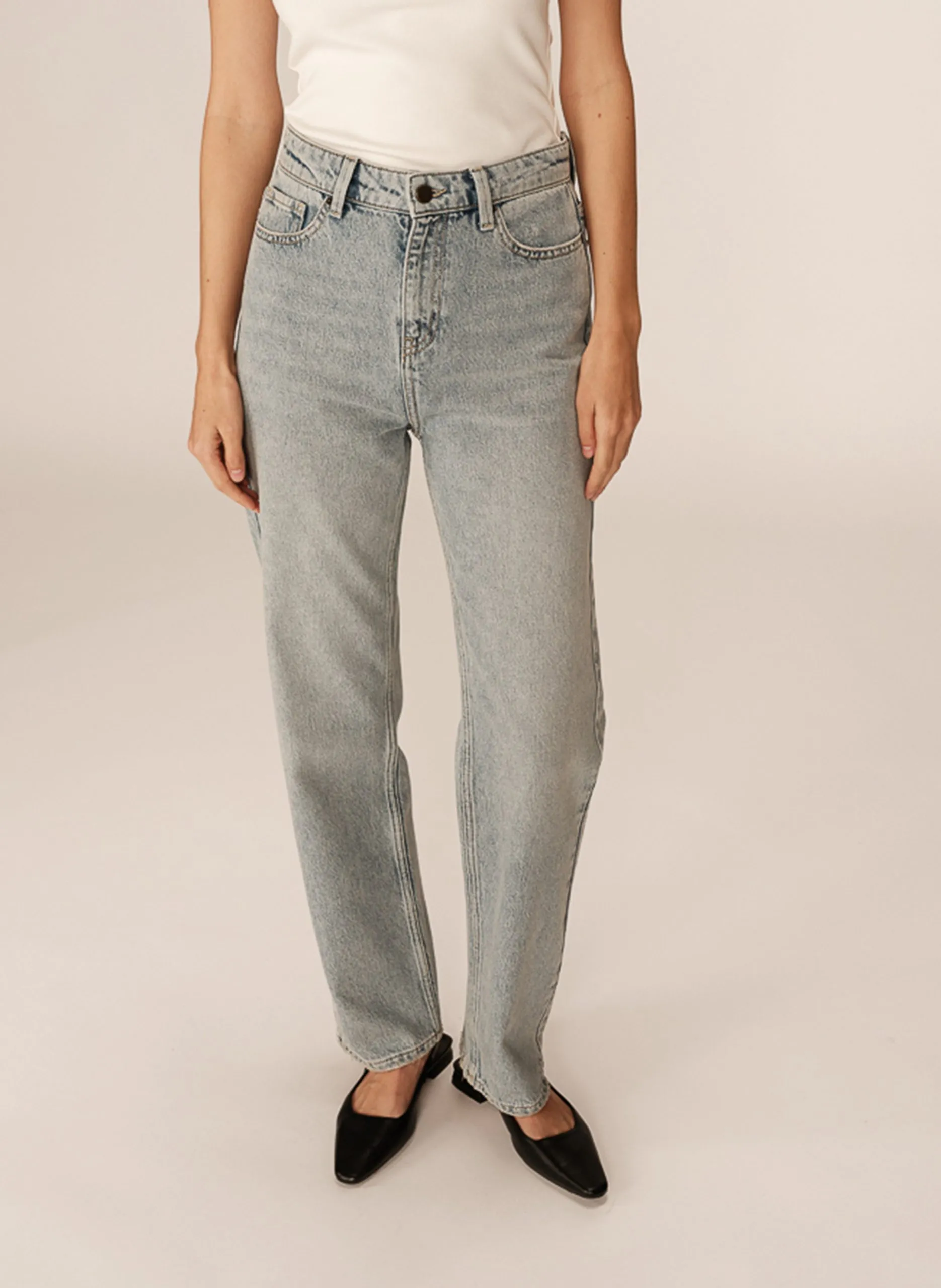 Gerade Jeans Blau JULES