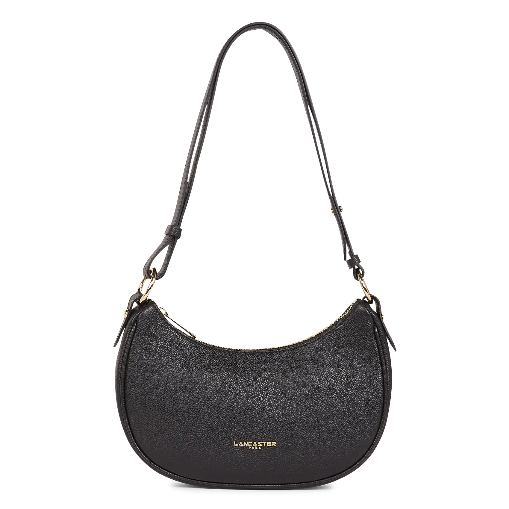 Umhängetasche aus Leder Schwarz MILANO ARIA