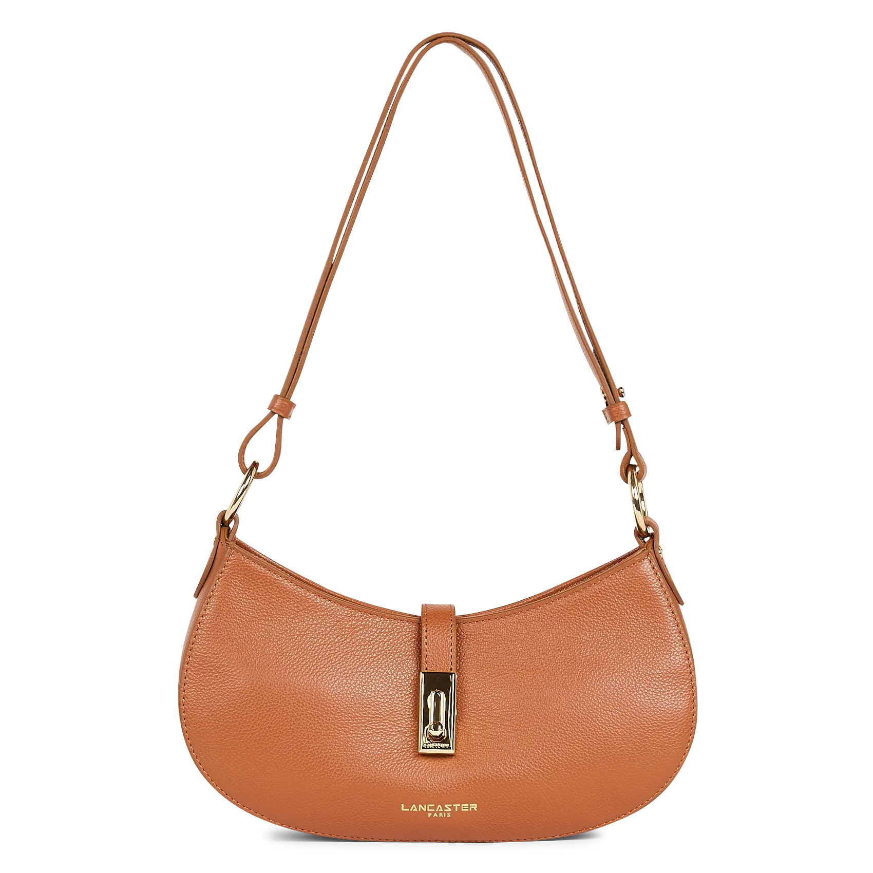 Delfina - Ledertasche Braun MILANO HORIZON