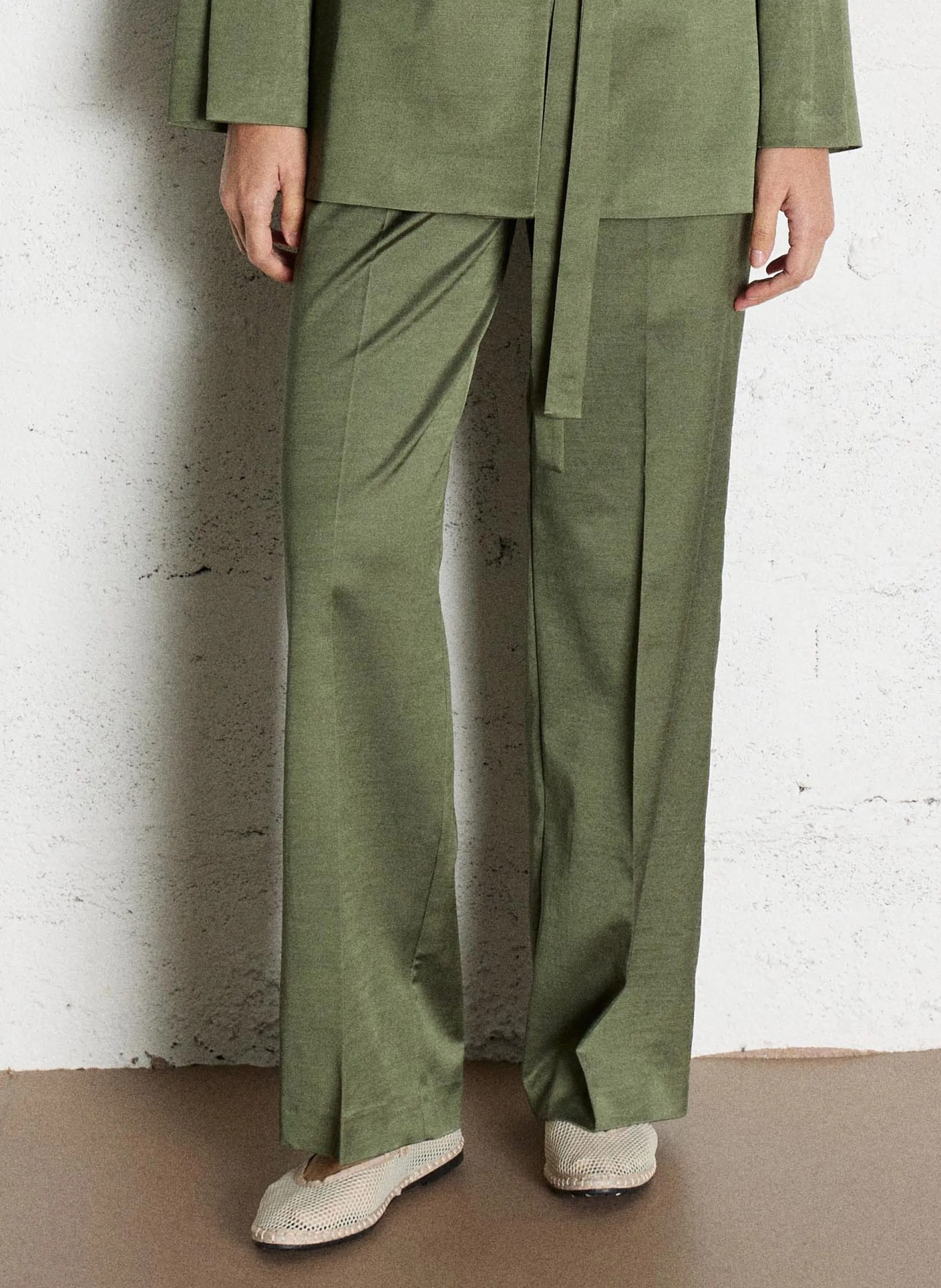 Bucket Hat aus Baumwoll-Mix Grun PANTI