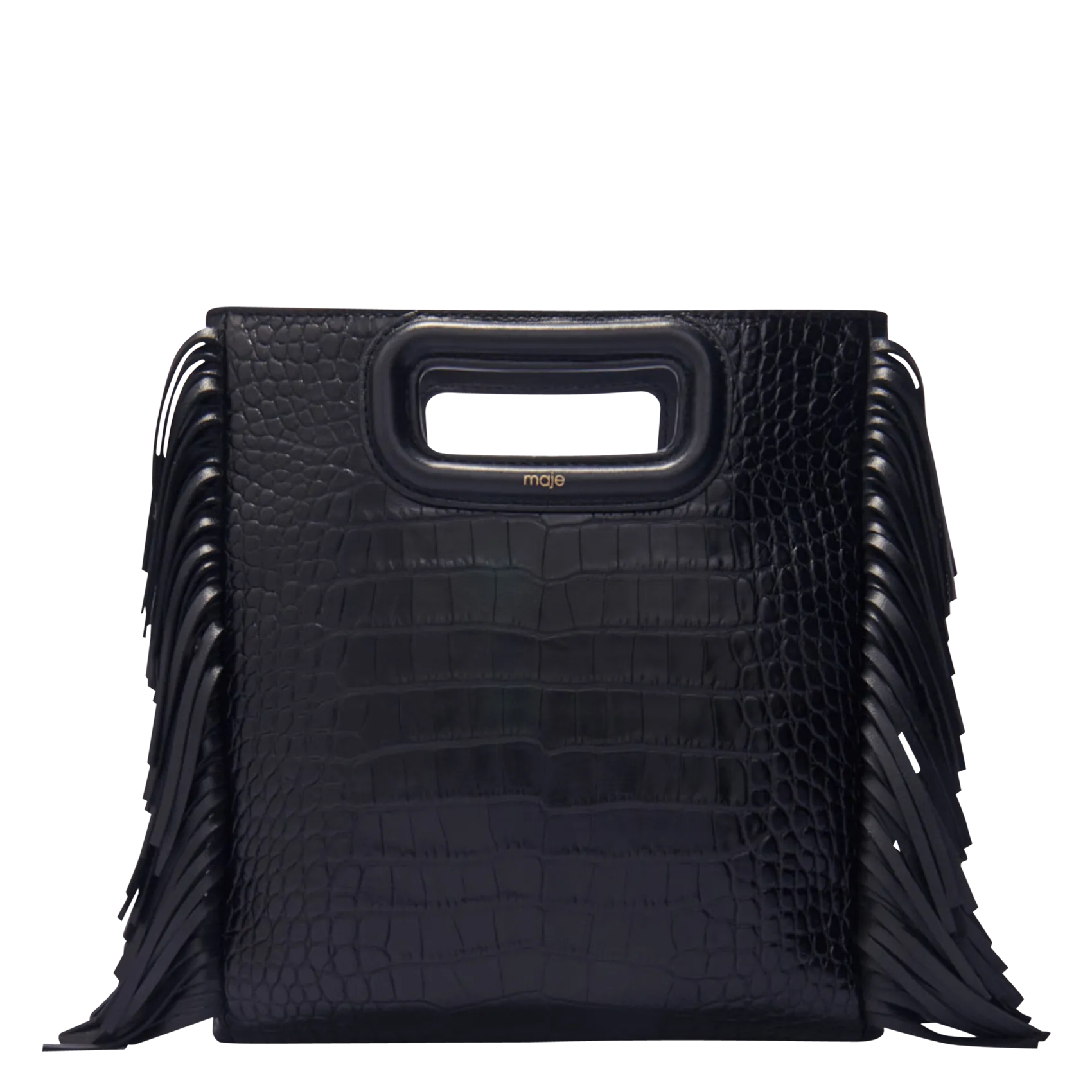 Brieftasche aus Leder Schwarz M