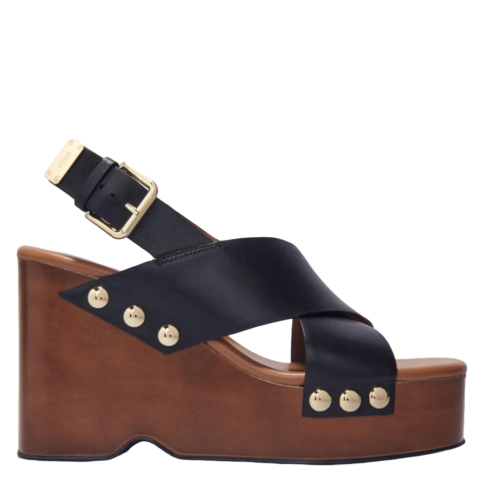 Espadrilles aus Wildleder mit Keilabsatz Schwarz