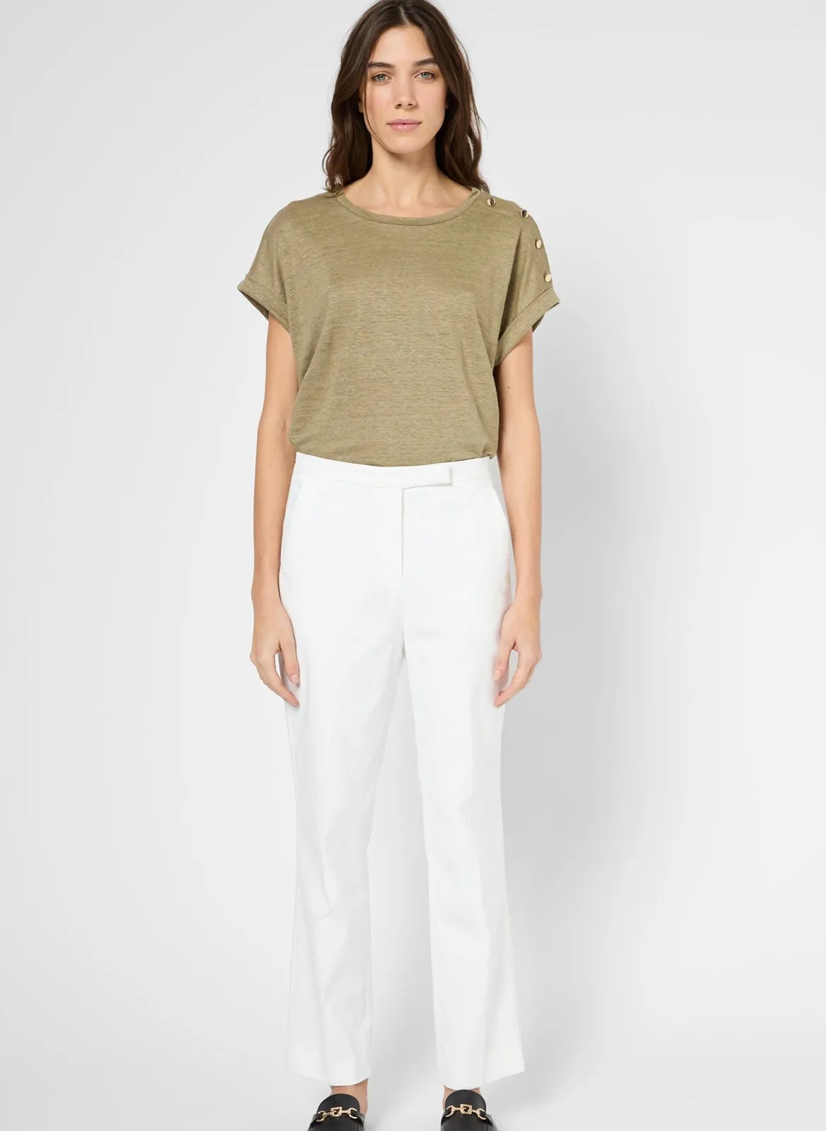 Bucket Hat aus Baumwoll-Mix Beige LOUISE