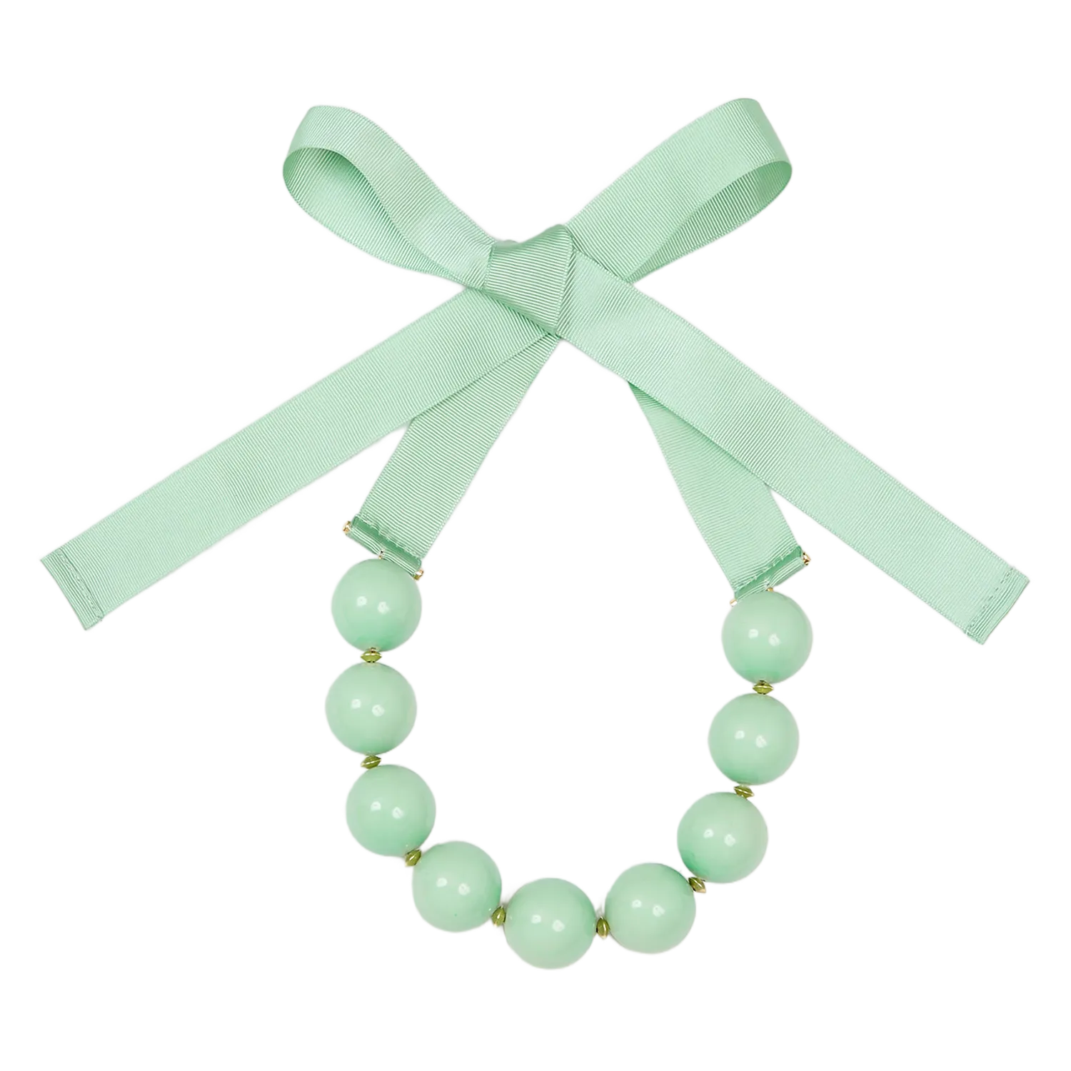 Perlenhalskette Blau BELLA