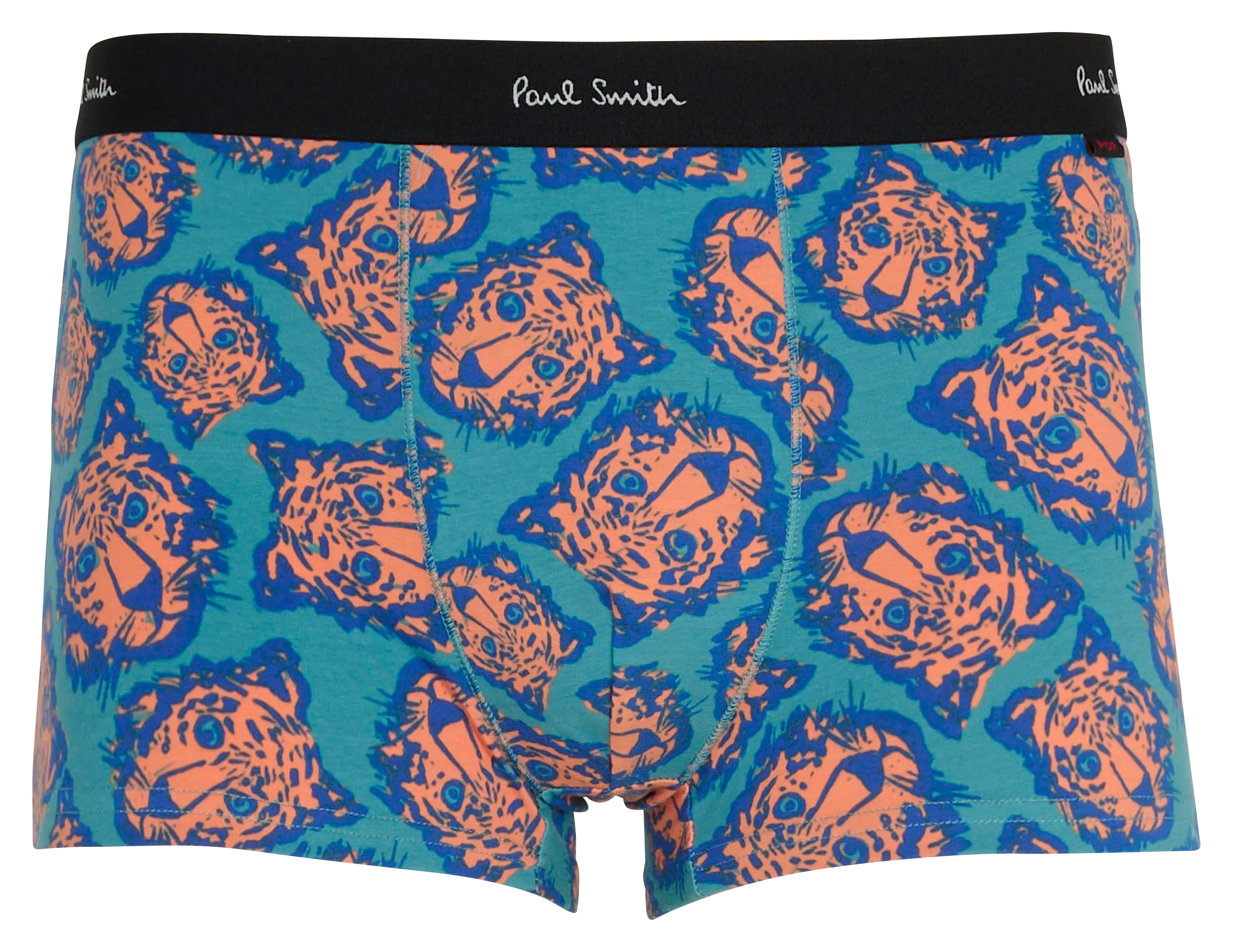 Boxershorts aus Bio-Baumwollmischung mit Print Grun
