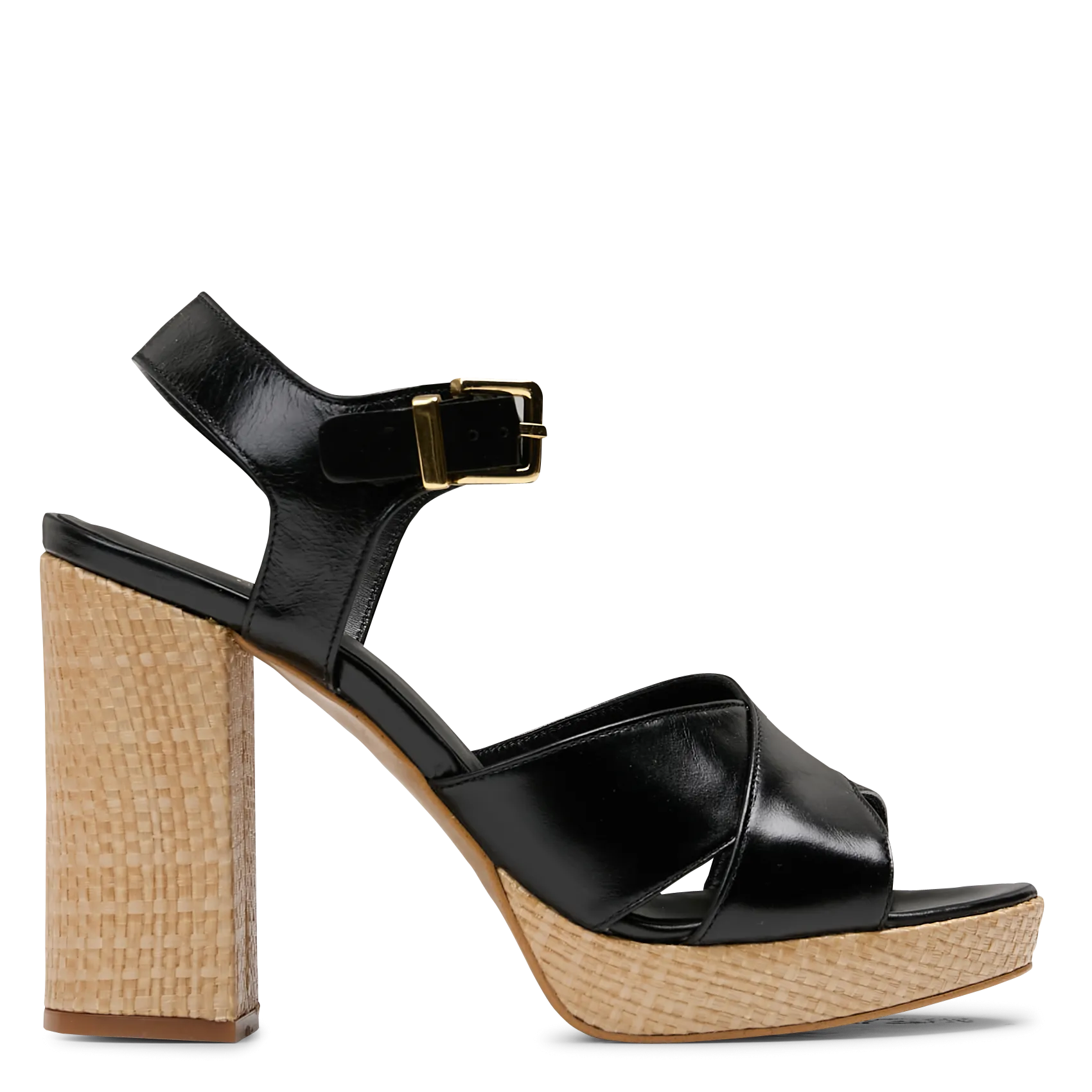 Caflo - Hohe Wildledersandalen Schwarz MAX