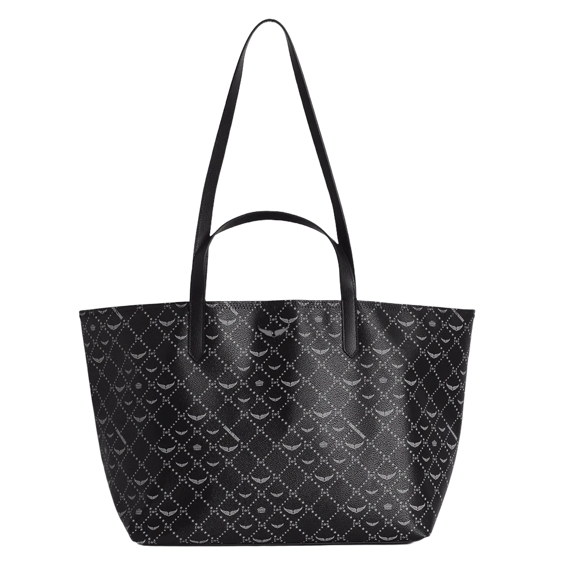 Bedruckte Shopper-Tasche Schwarz Z SHOPPER XL