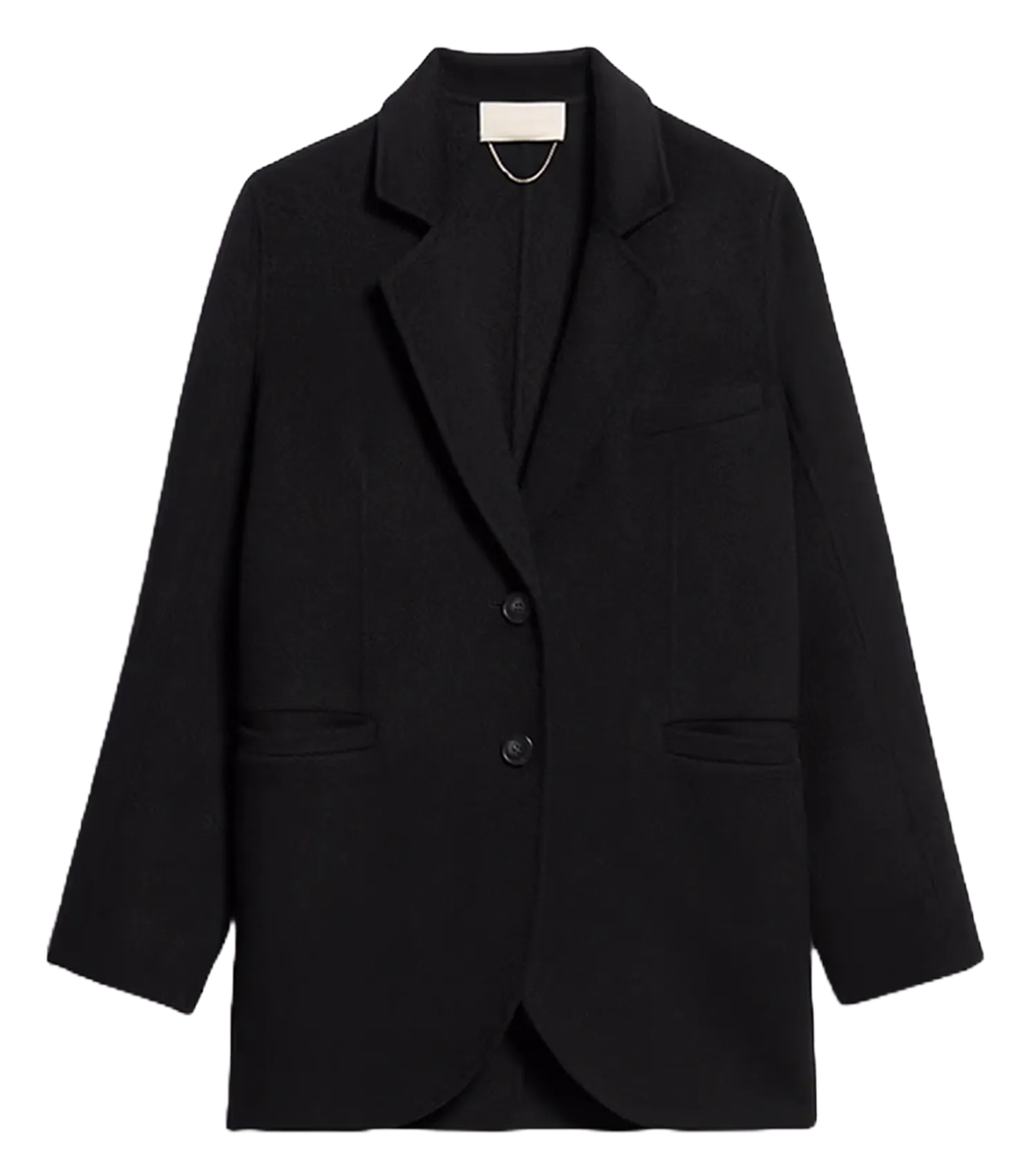 Blazer aus Wollmischgewebe Schwarz MARC