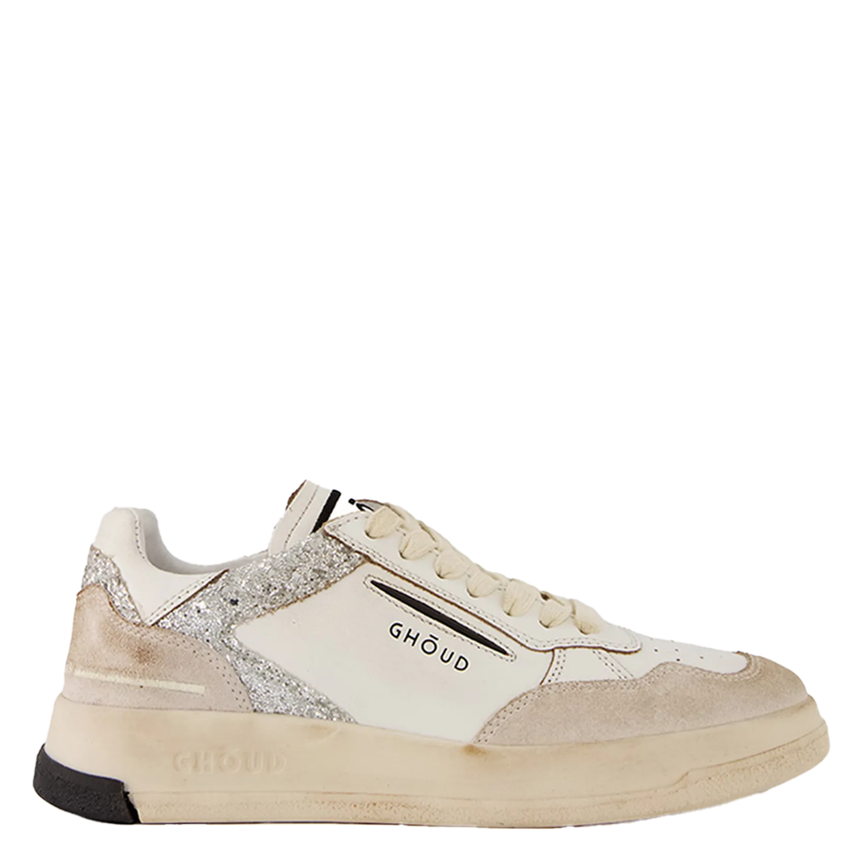 Niedrige Sneaker aus Leder-Mix Mehrfarbig TWEENER BR