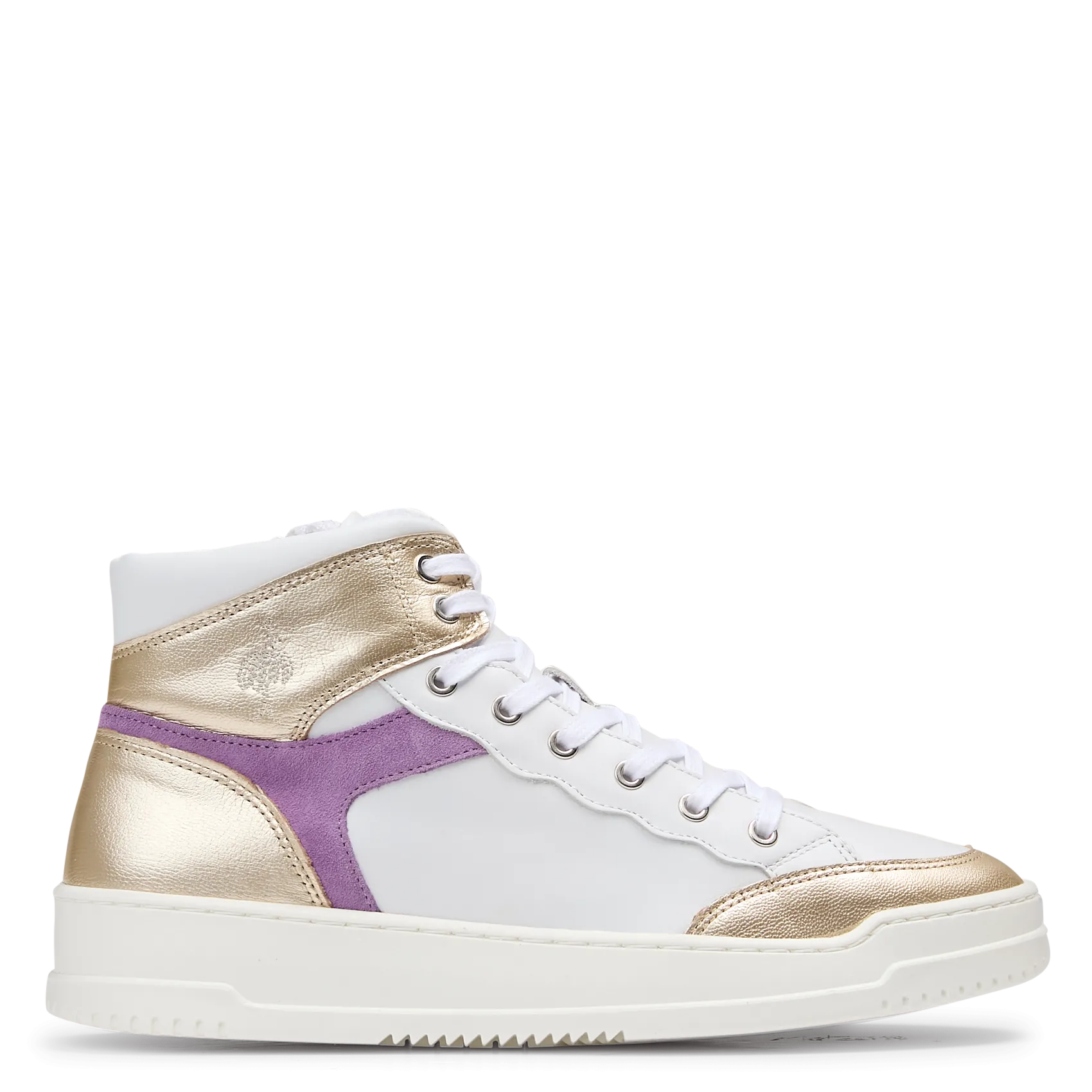 Adventure 2.0 Cupsole - Hohe Ledersneaker Golden QUEEN