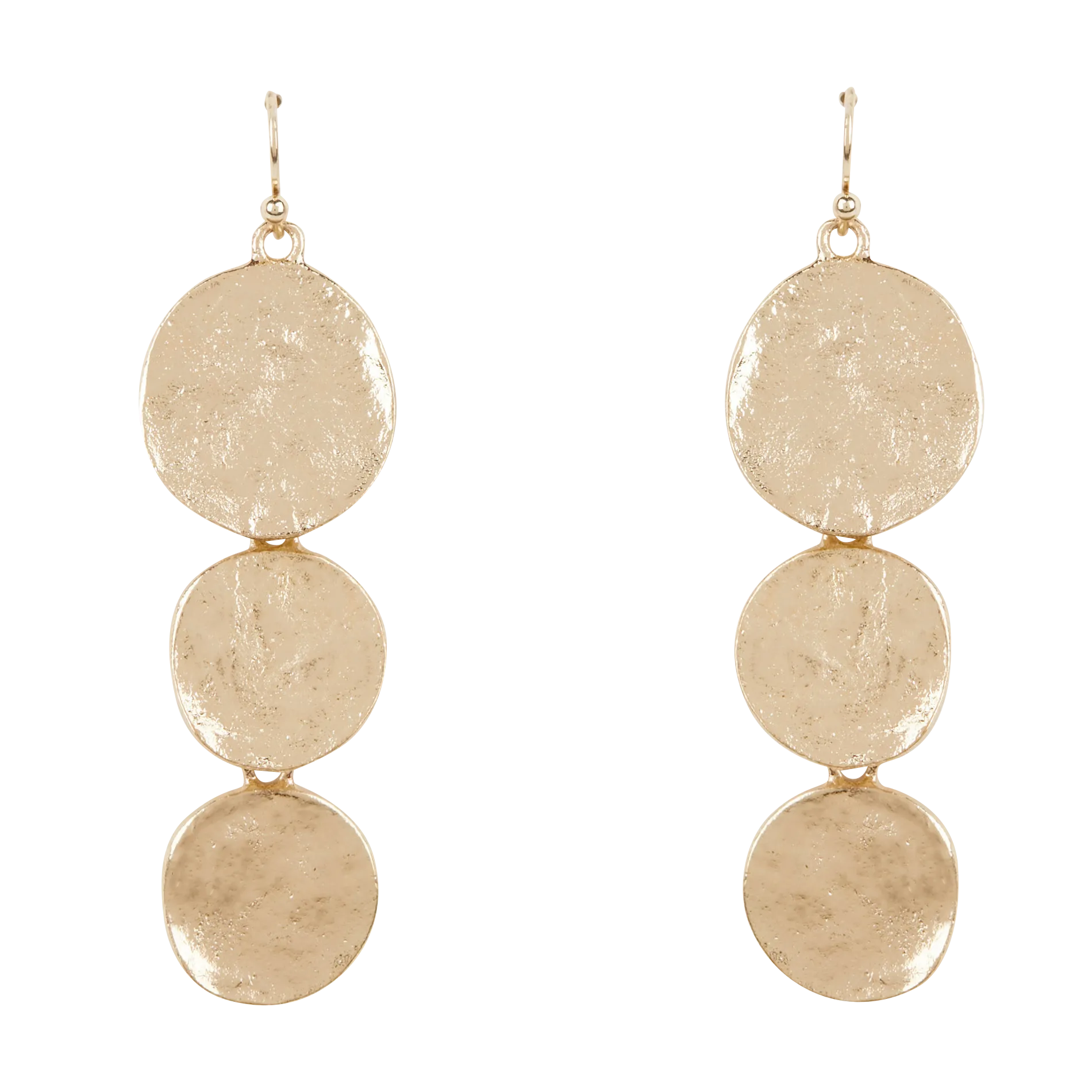 Atlantide - Hängeohrringe Gelb