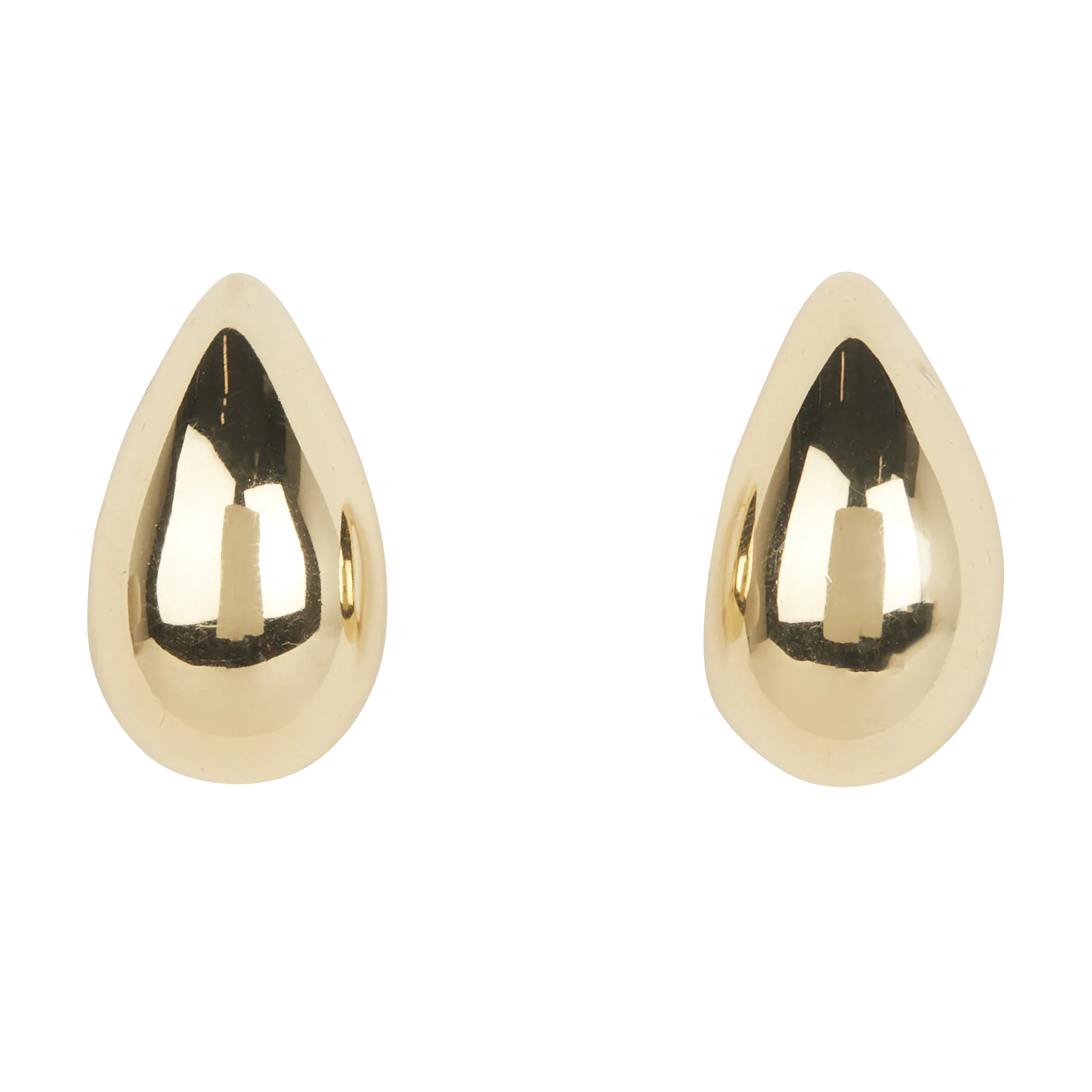 Ohrringe aus Messing Golden EDNITA