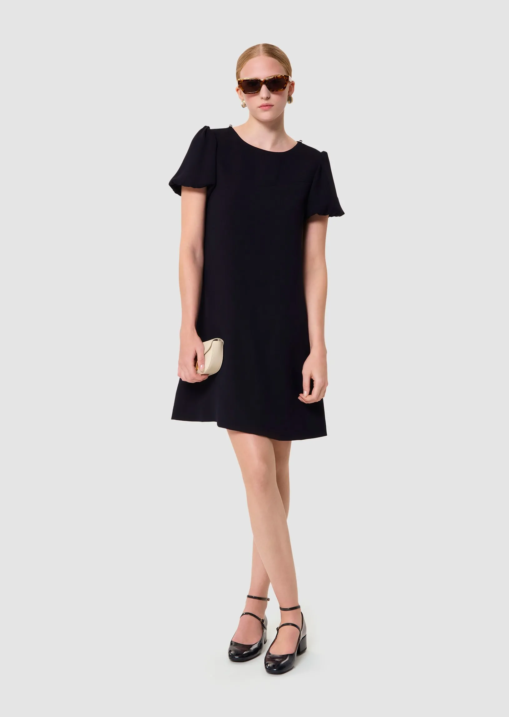 Baumwollkleid Blau ROSALIA