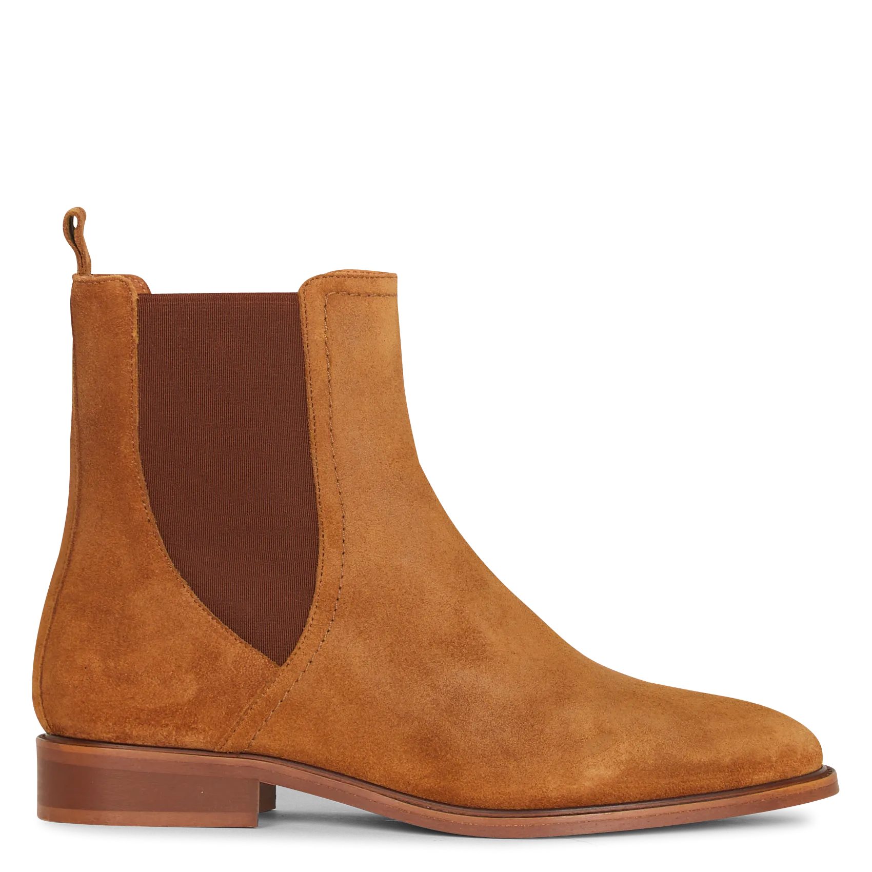 Boots aus Veloursleder Braun ARTEMIS