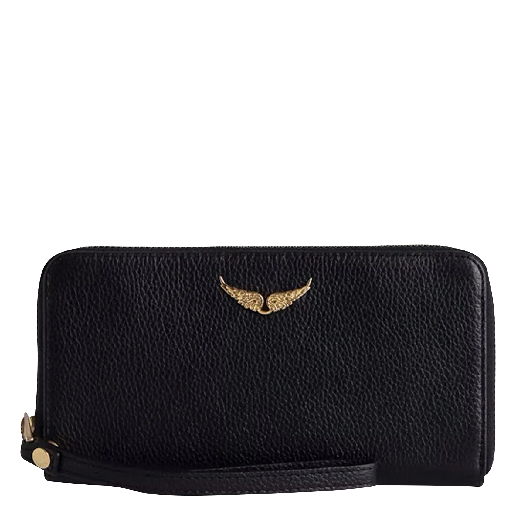 Brieftasche aus Leder Schwarz COMPAGNON