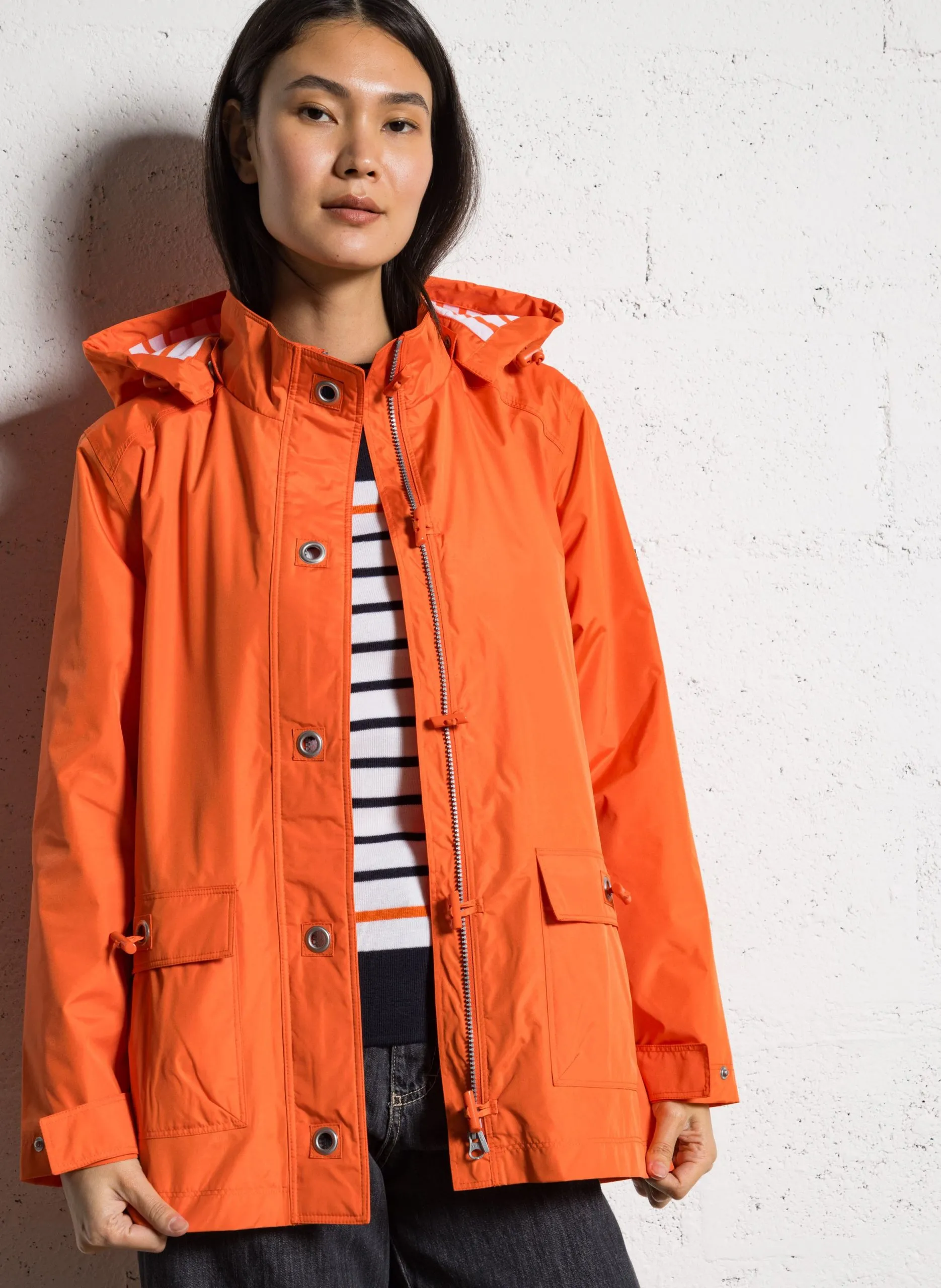 Kapuzenjacke Orange AUDIERNE