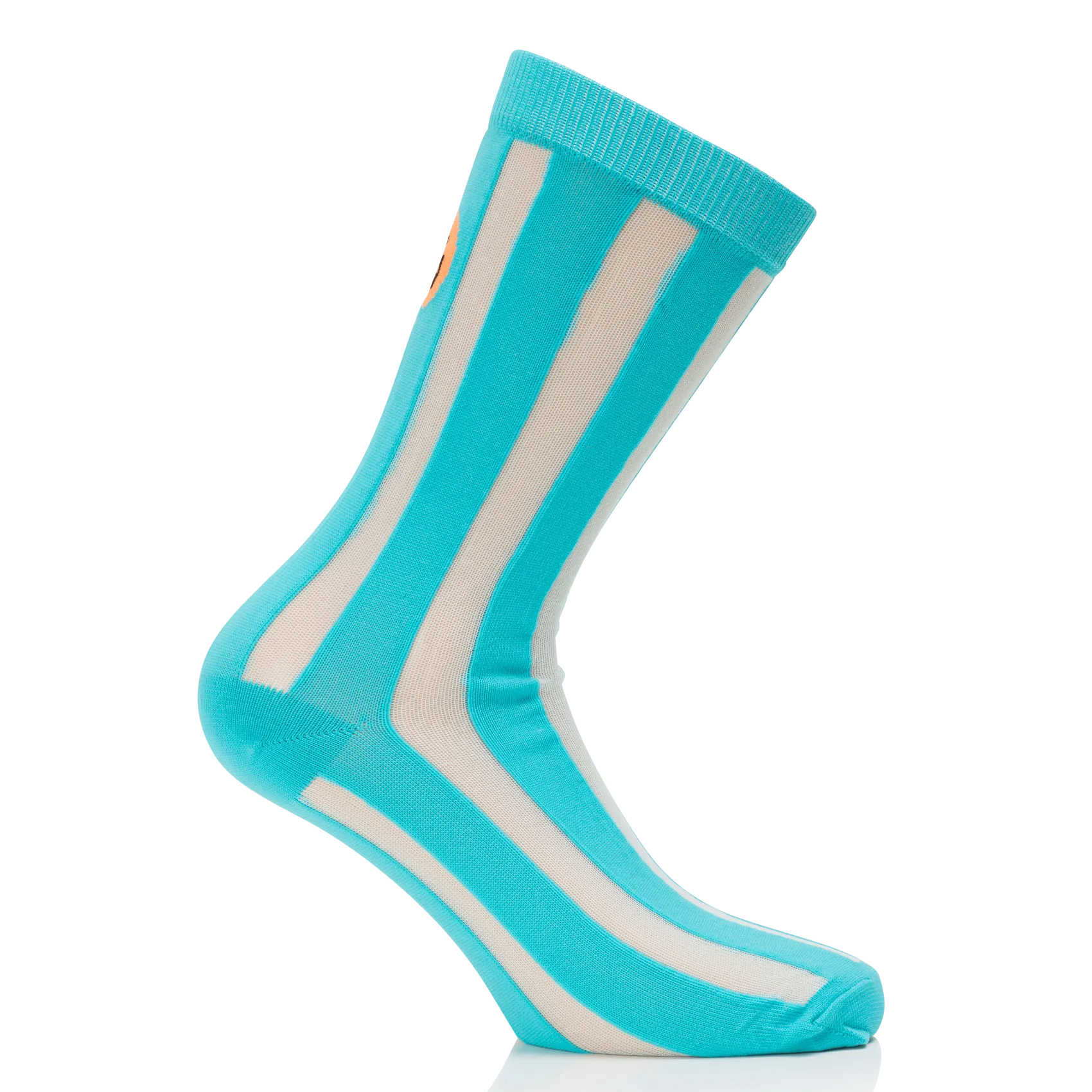 Baumwollsocken mit Logo Blau PIRULO
