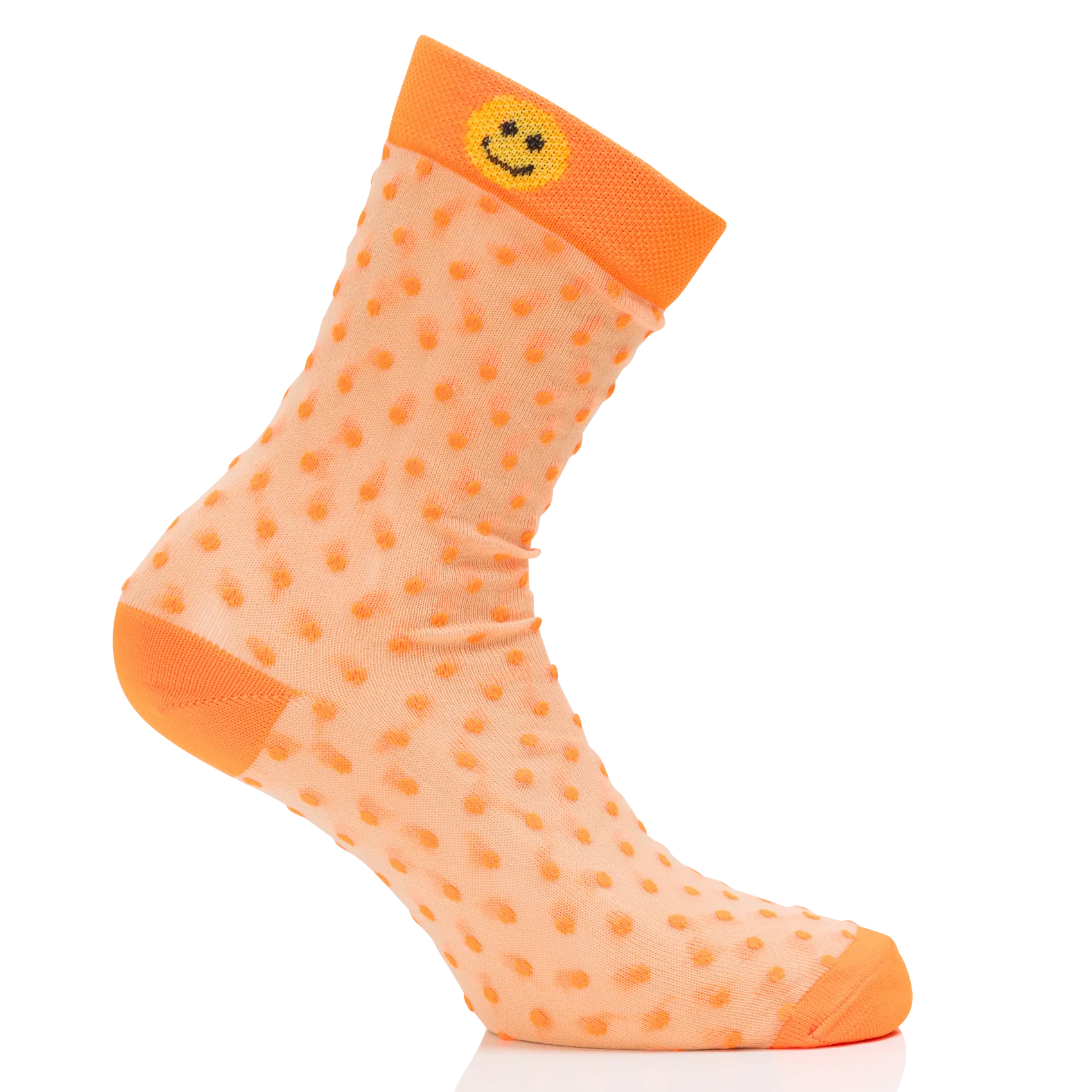 Baumwollsocken mit Logo Orange NULL