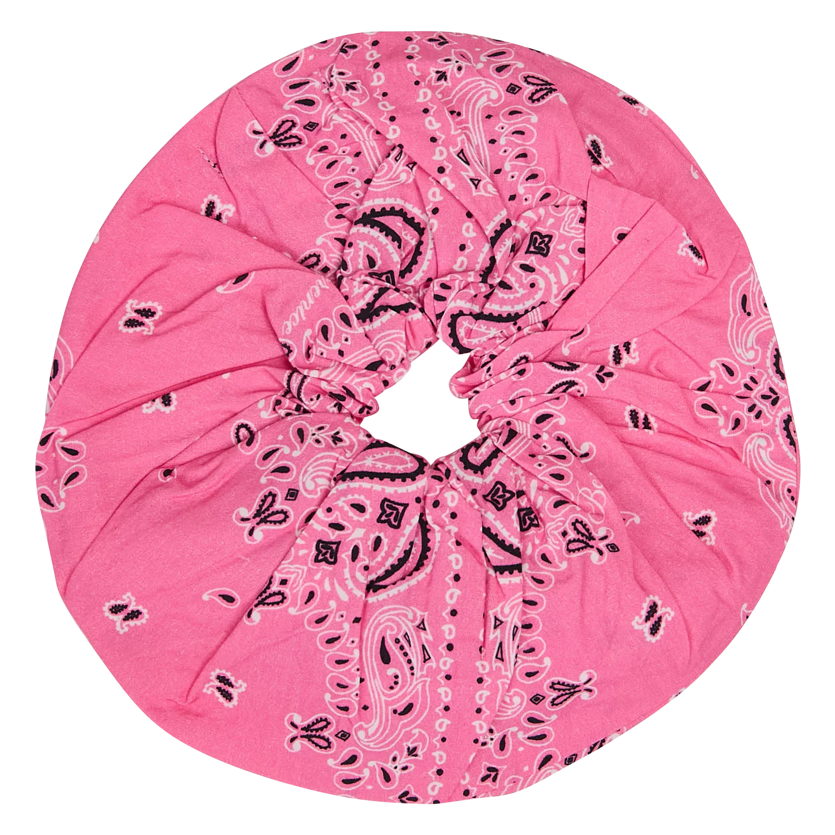 Haargummi aus Baumwollmischung Rosa