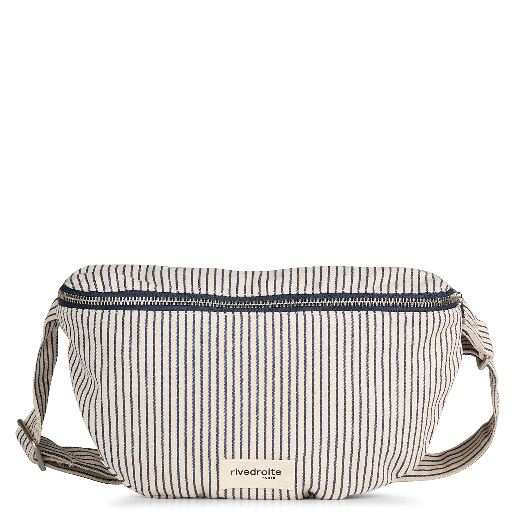 Gürteltasche mit Streifen aus Baumwolle Weiss CUSTINE