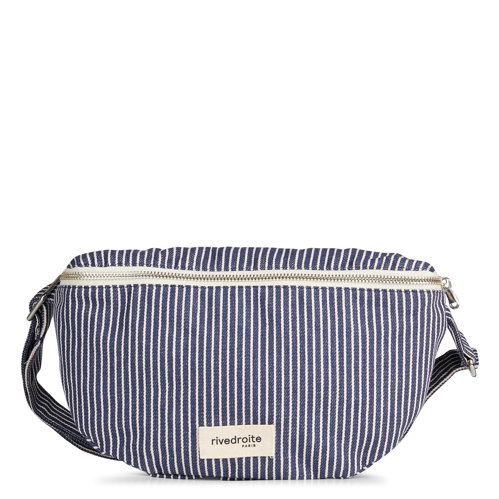 Gürteltasche mit Streifen aus Baumwolle Blau CUSTINE