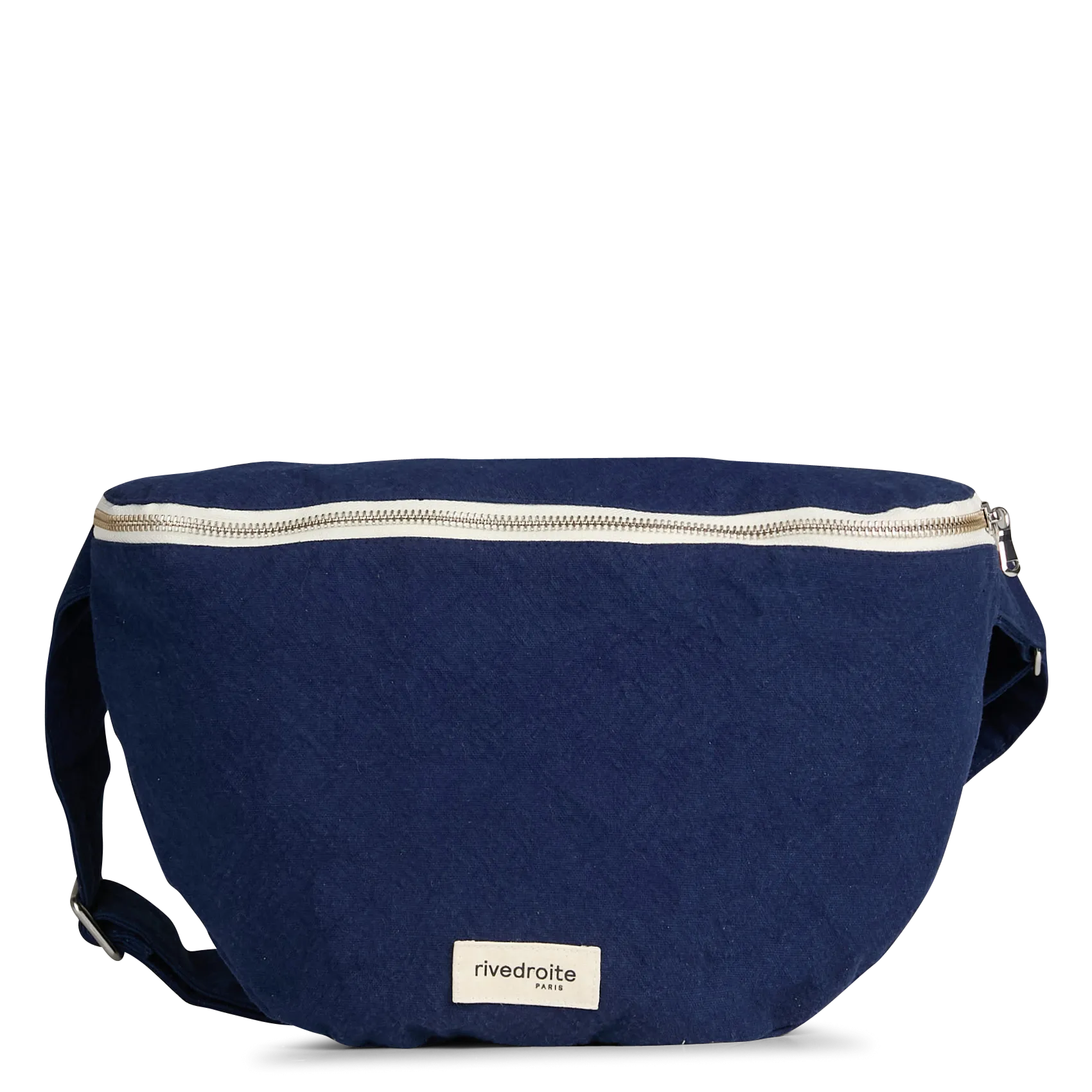 Hüfttasche aus Recycling-Baumwolle Blau CUSTINE XL