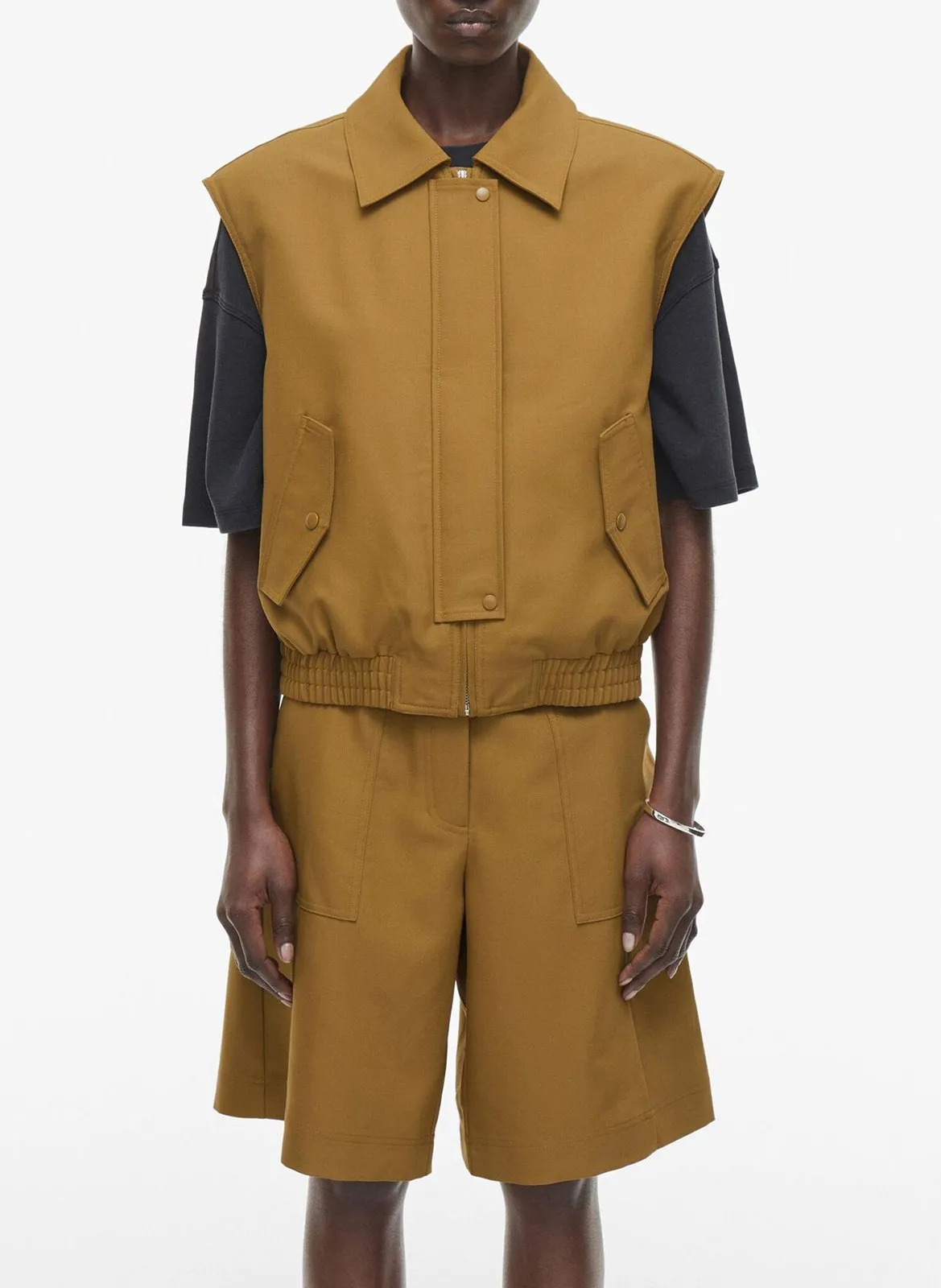 Blair Fancy - Gerade geschnittene Jacke Braun