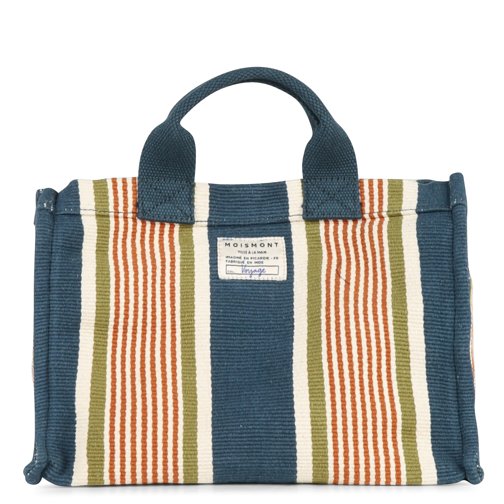 Mini-Shopper aus Baumwolle Blau N°45