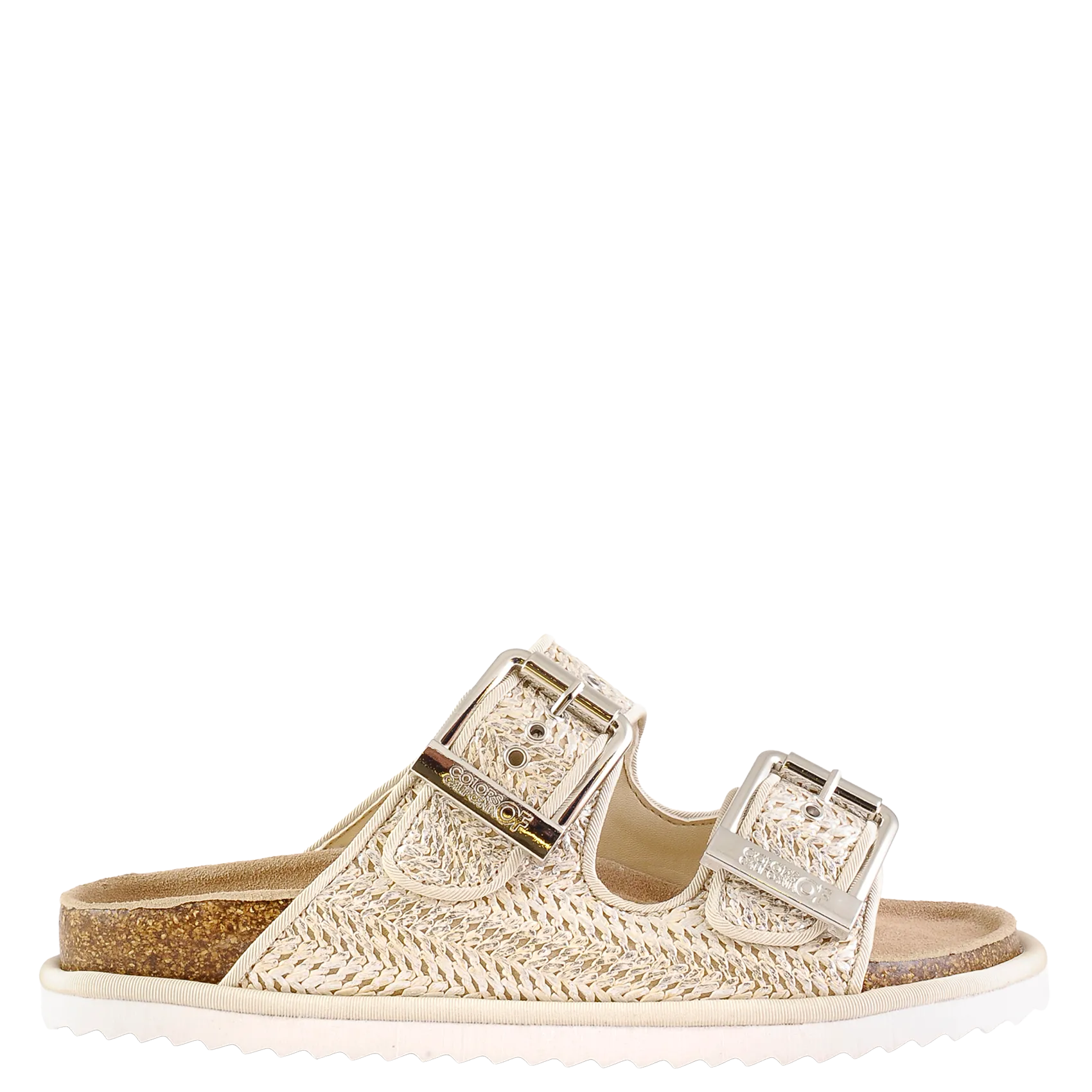 Sandalenriemen Silber