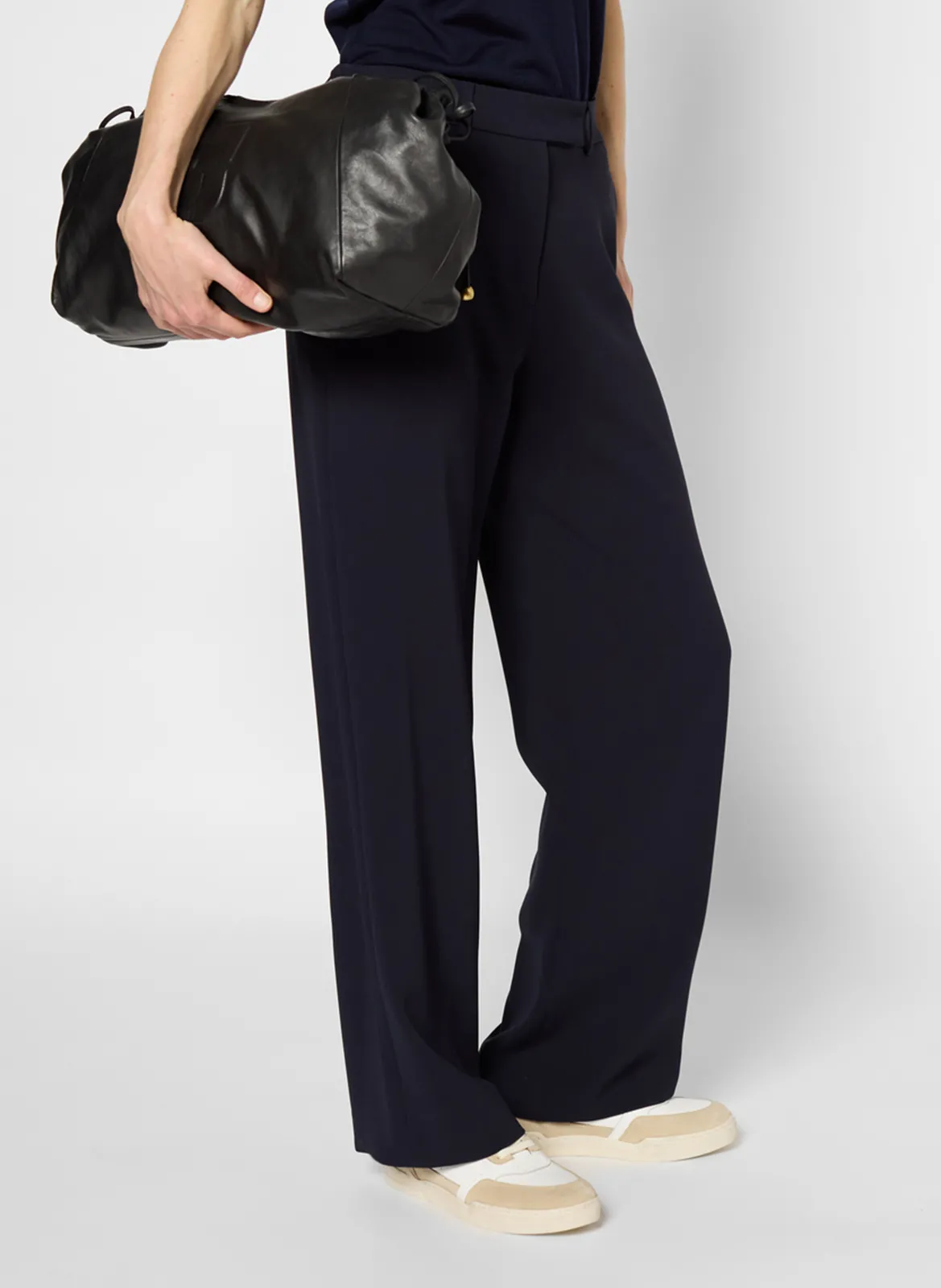 Bundfaltenhose Blau LISETTE