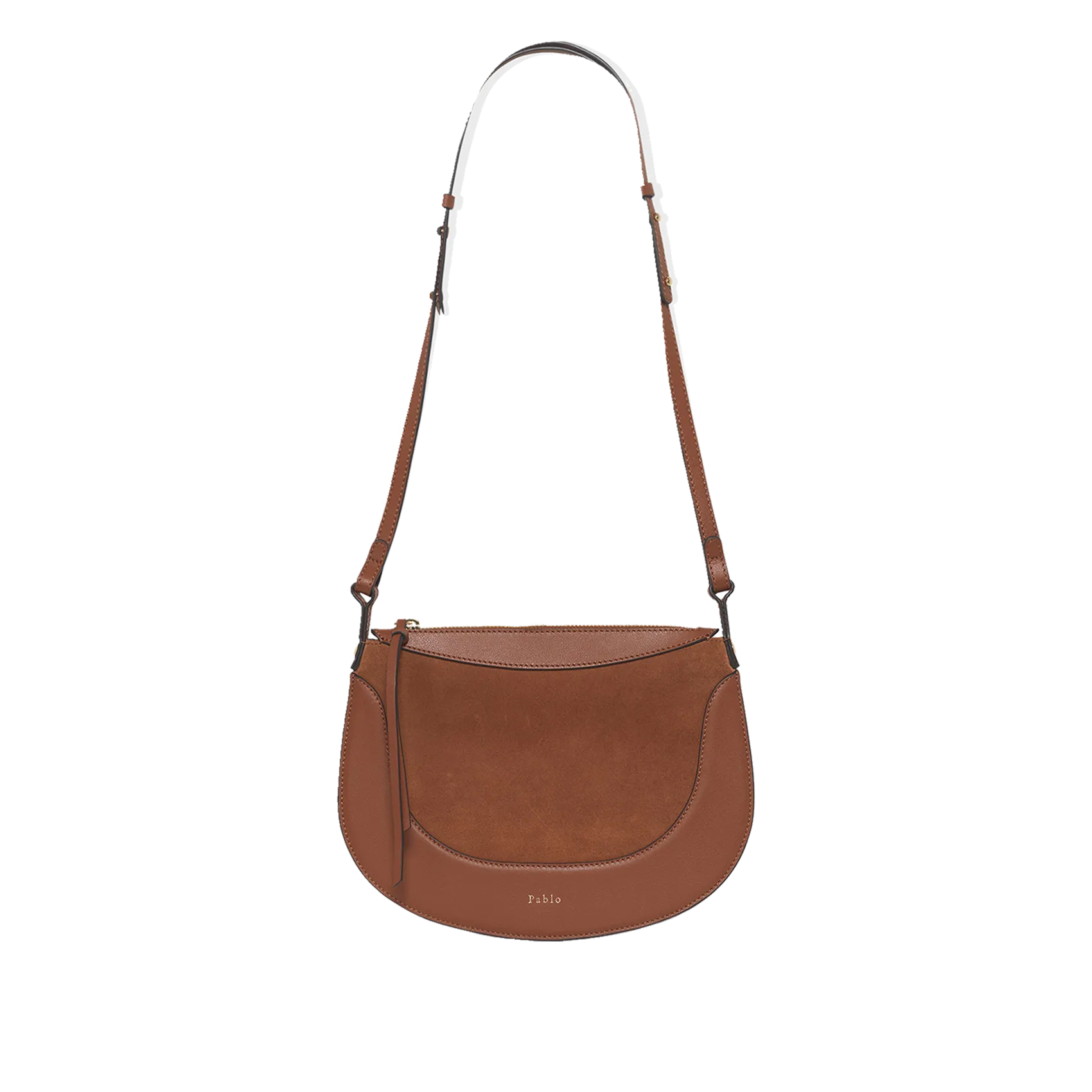 Brieftasche aus Leder Braun THEA