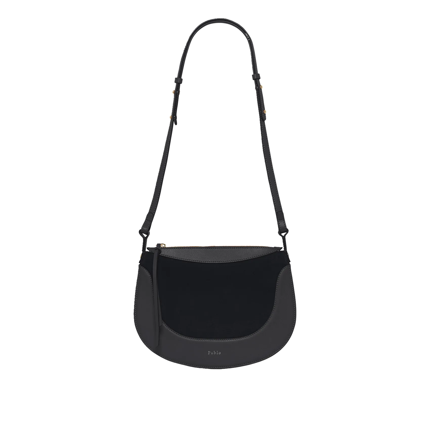 Brieftasche aus Leder Schwarz THEA