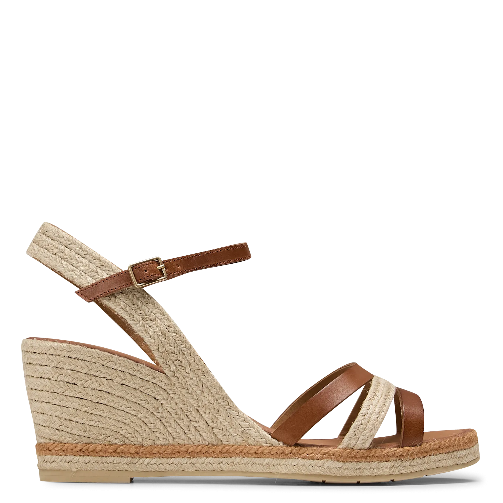 Keilsandalen Braun SARGOZA