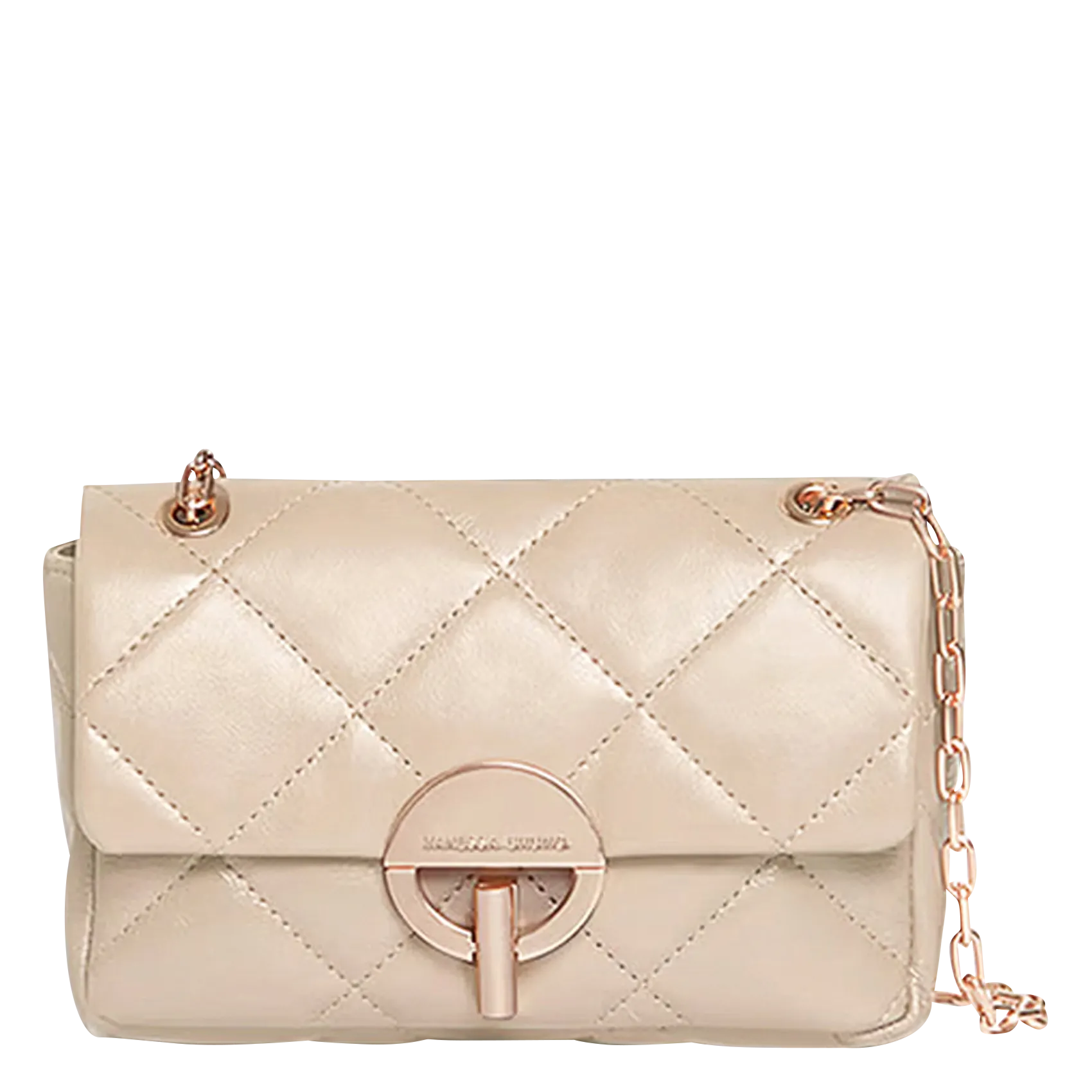 Brieftasche aus Leder Beige MOON M
