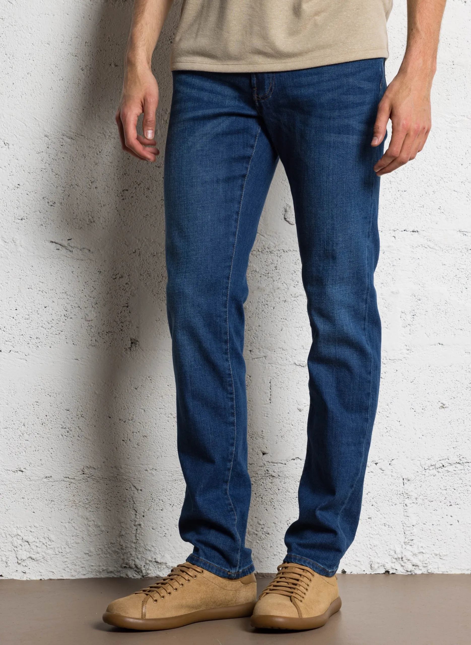 High Waist Slim Fit Jeans Blau ZIGGY