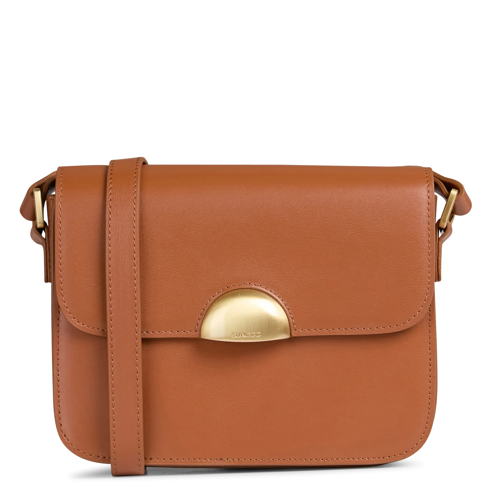 Brieftasche aus Leder Beige NELLY