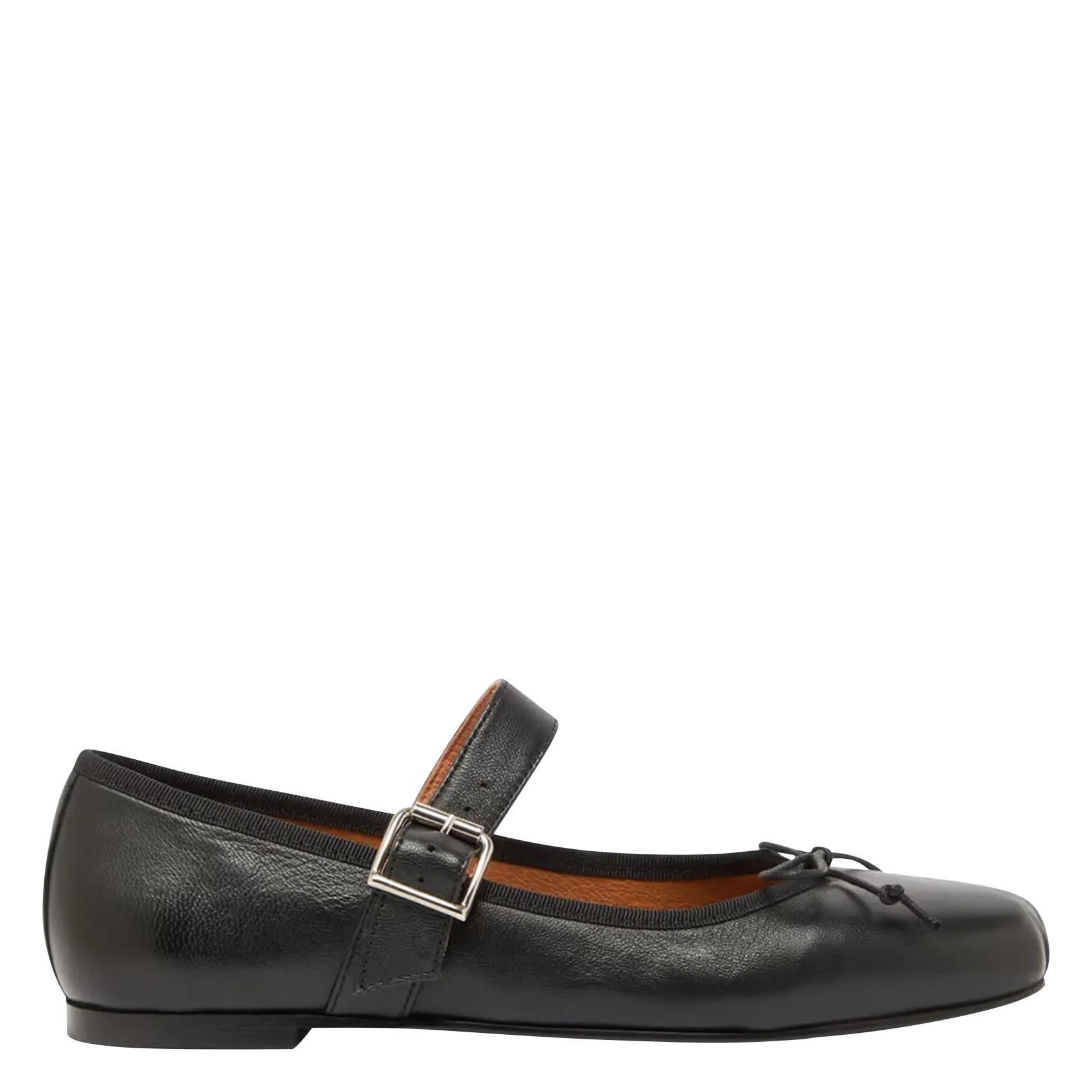 Ballerinas - Leder Schwarz DOMINANTE