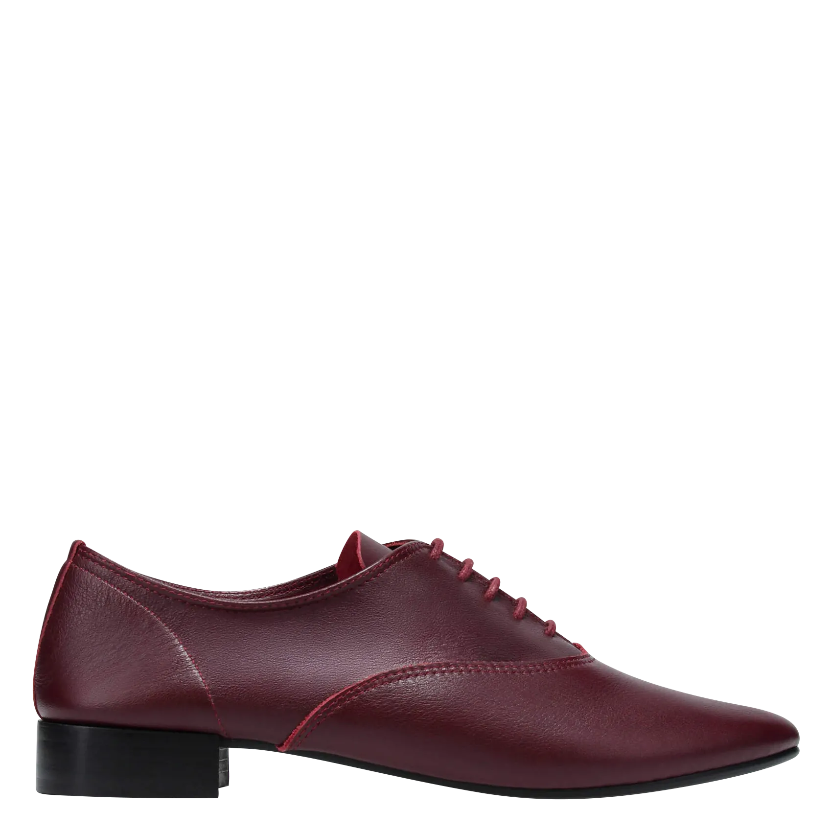 Oxford-Schuhe aus Leder Rot ZIZI